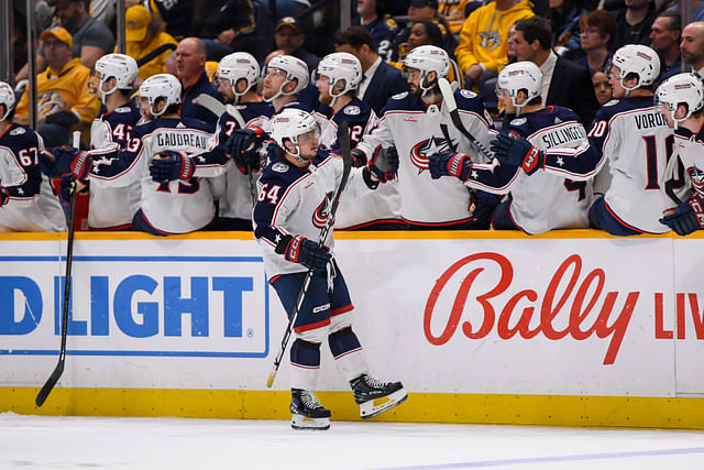 NHL: Columbus Blue Jackets at Nashville Predators - Source: Imagn