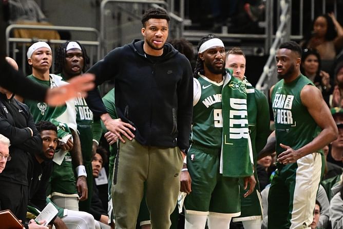 Watch: Giannis Antetokounmpo gets animated and shows off killer punch vibing to Kendrick Lamar's 'Not Like Us'