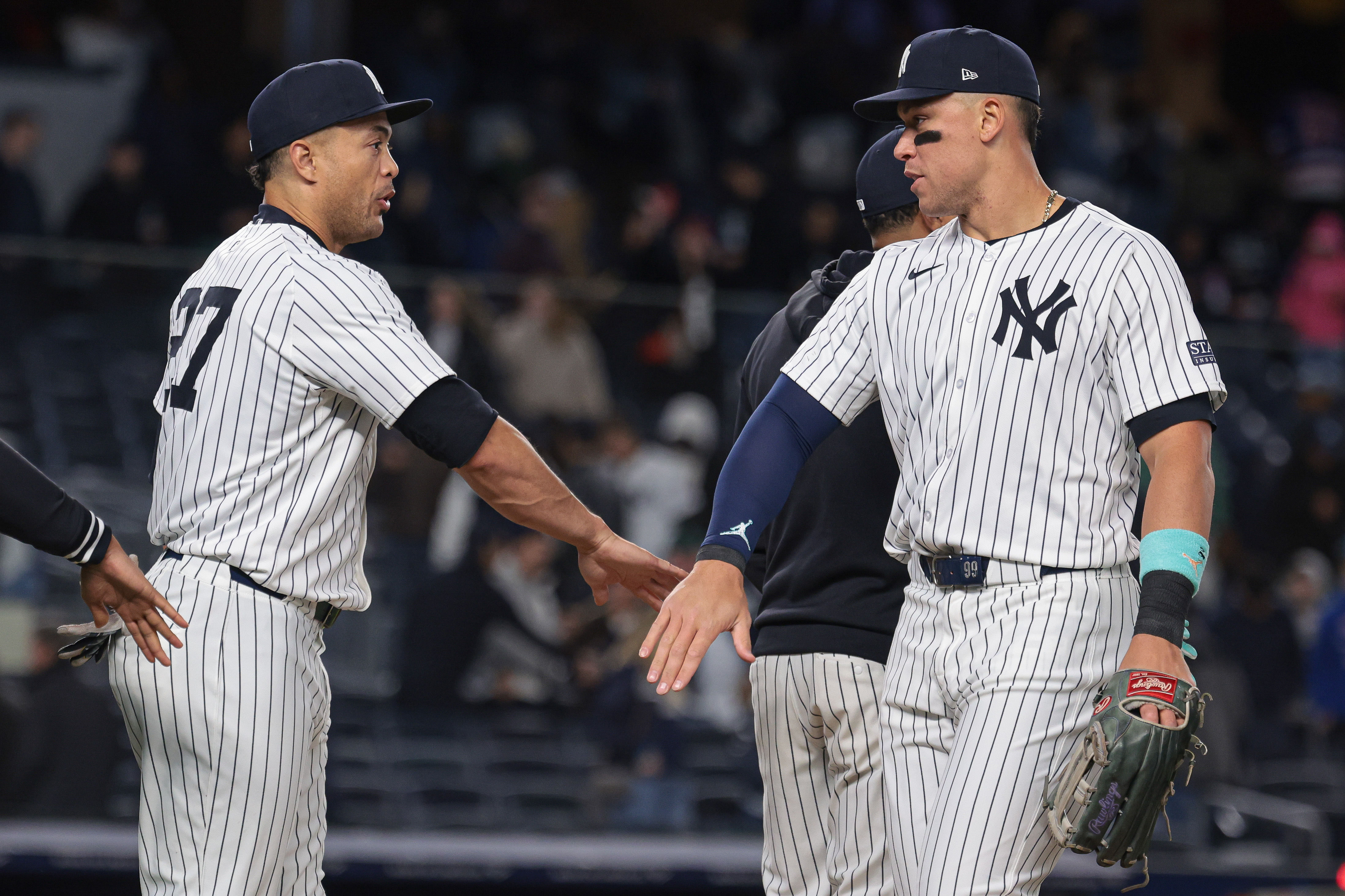 Giancarlo Stanton is crucial for the New York Yankees despite having Aaron Judge, (Photo Credit: IMAGN)