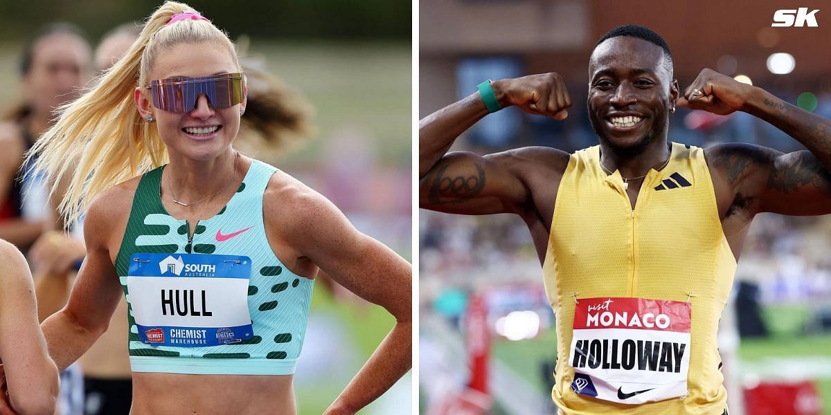 Jessica Hull sets a new world record, Grant Holloway continues his dominance. PHOTO: Both from Getty