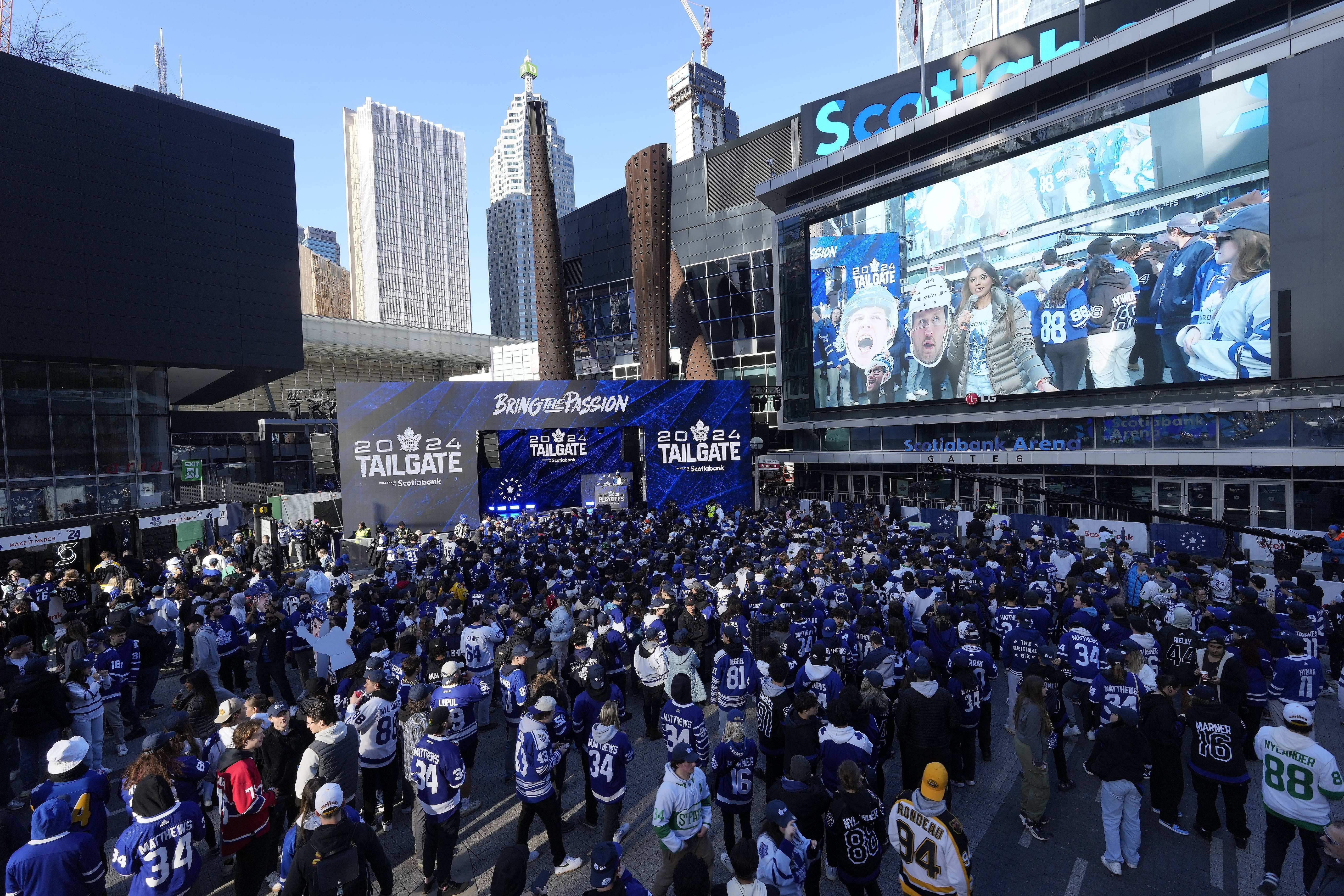 NHL: Stanley Cup Playoffs-Boston Bruins at Toronto Maple Leafs