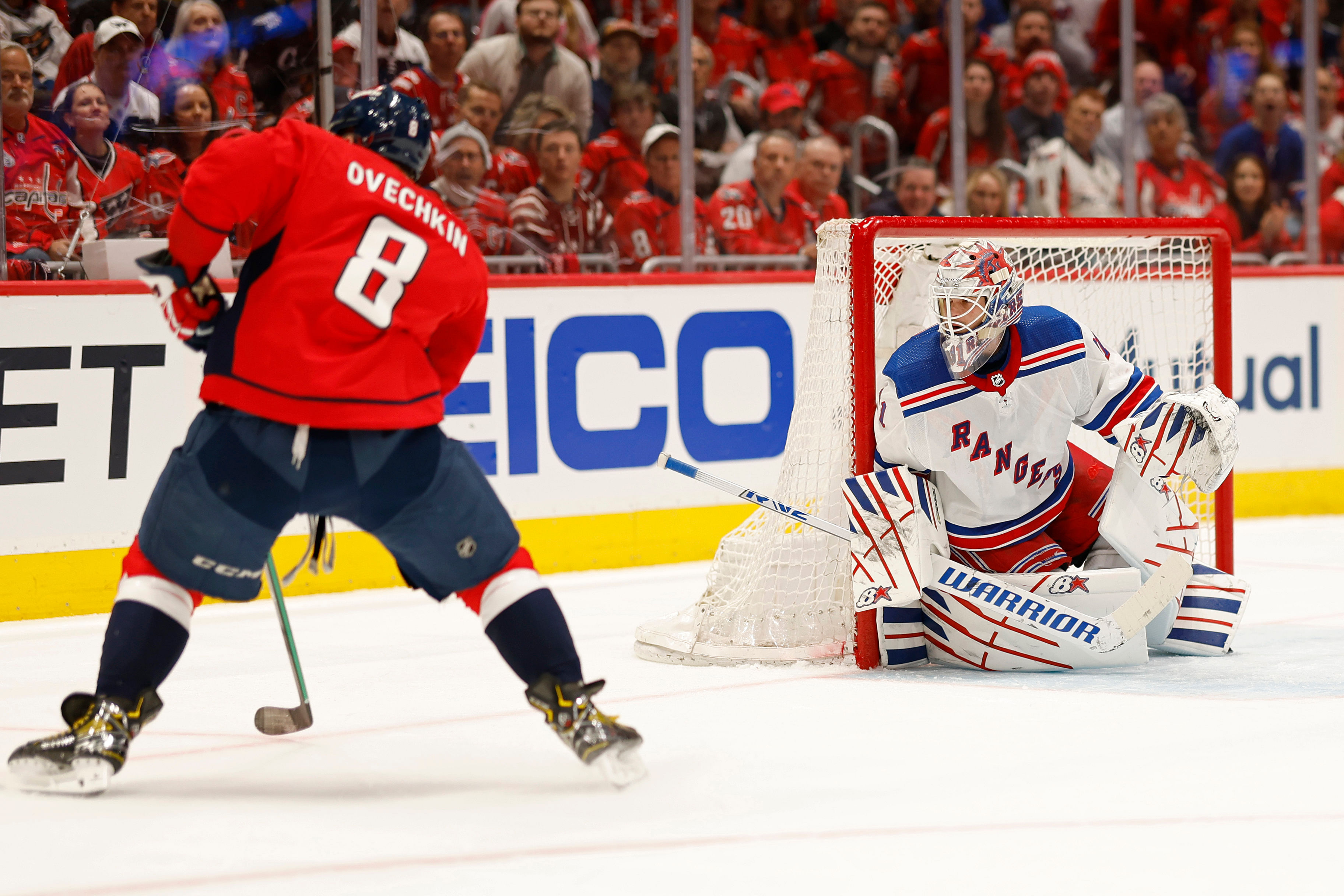 NHL: Stanley Cup Playoffs-New York Rangers at Washington Capitals - Source: Imagn