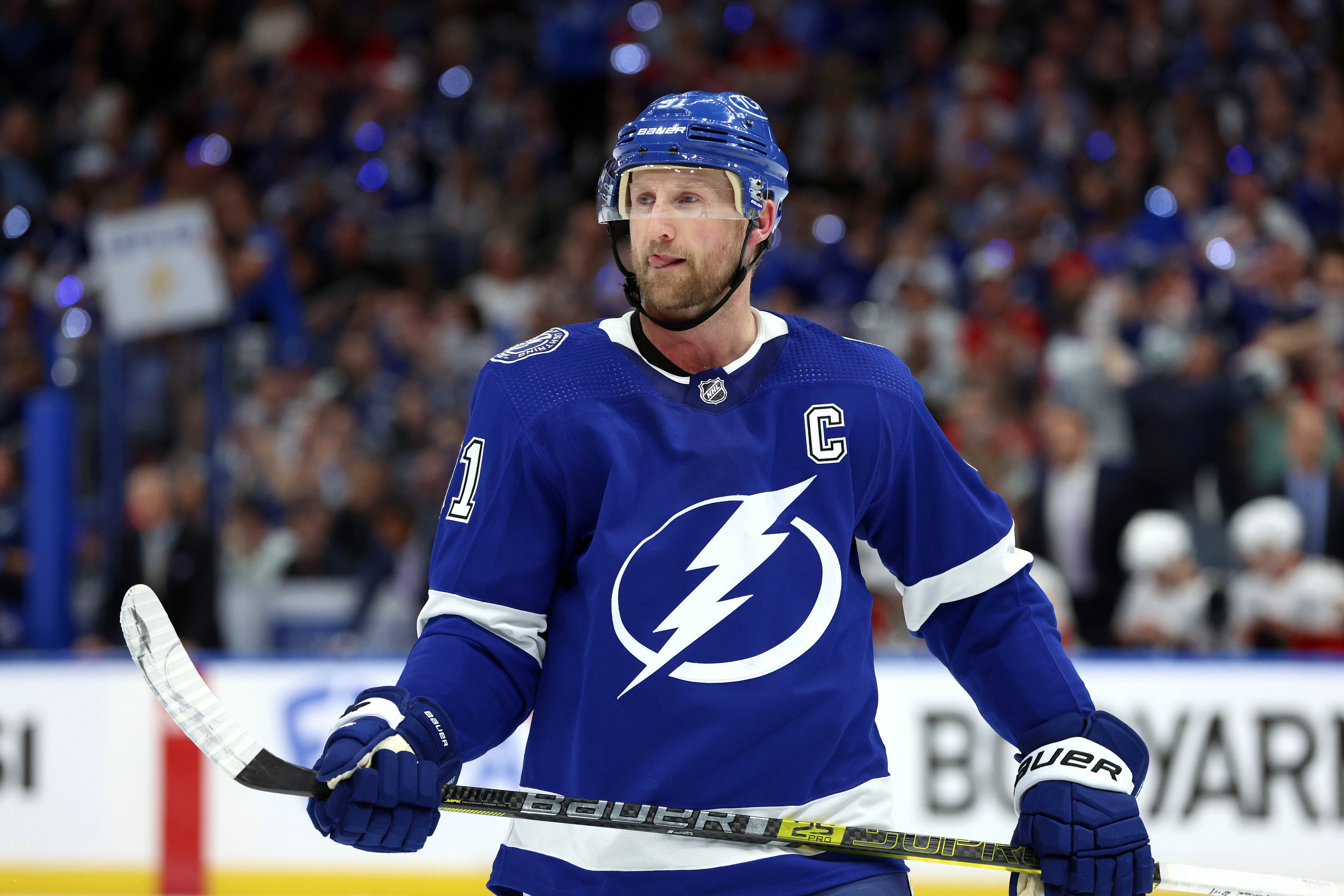 Steven Stamkos is the top NHL free agent (IMAGN)