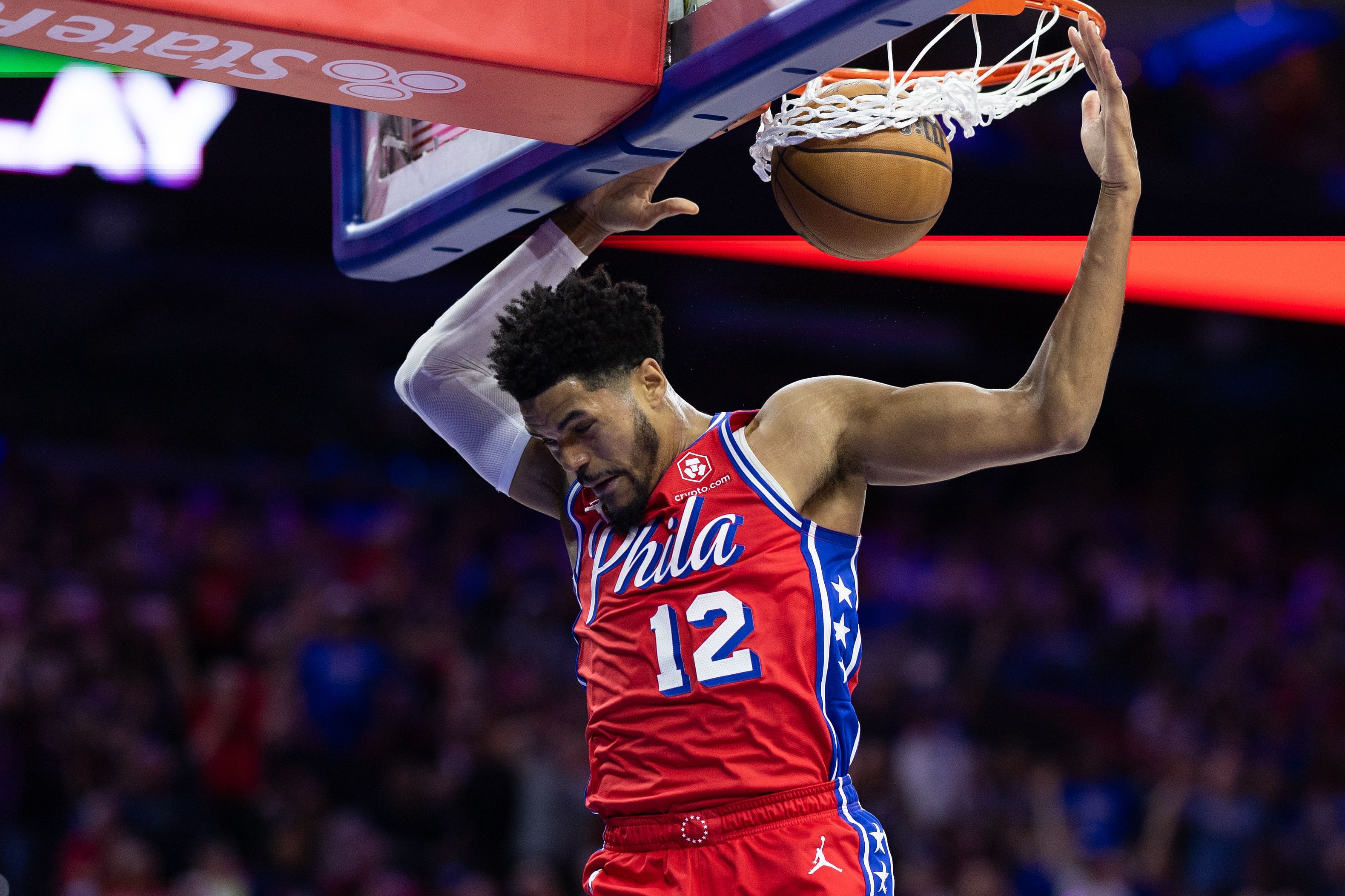 Tobias Harris endorsed Kamala Harris in the 2020 elections. (Photo: IMAGN)