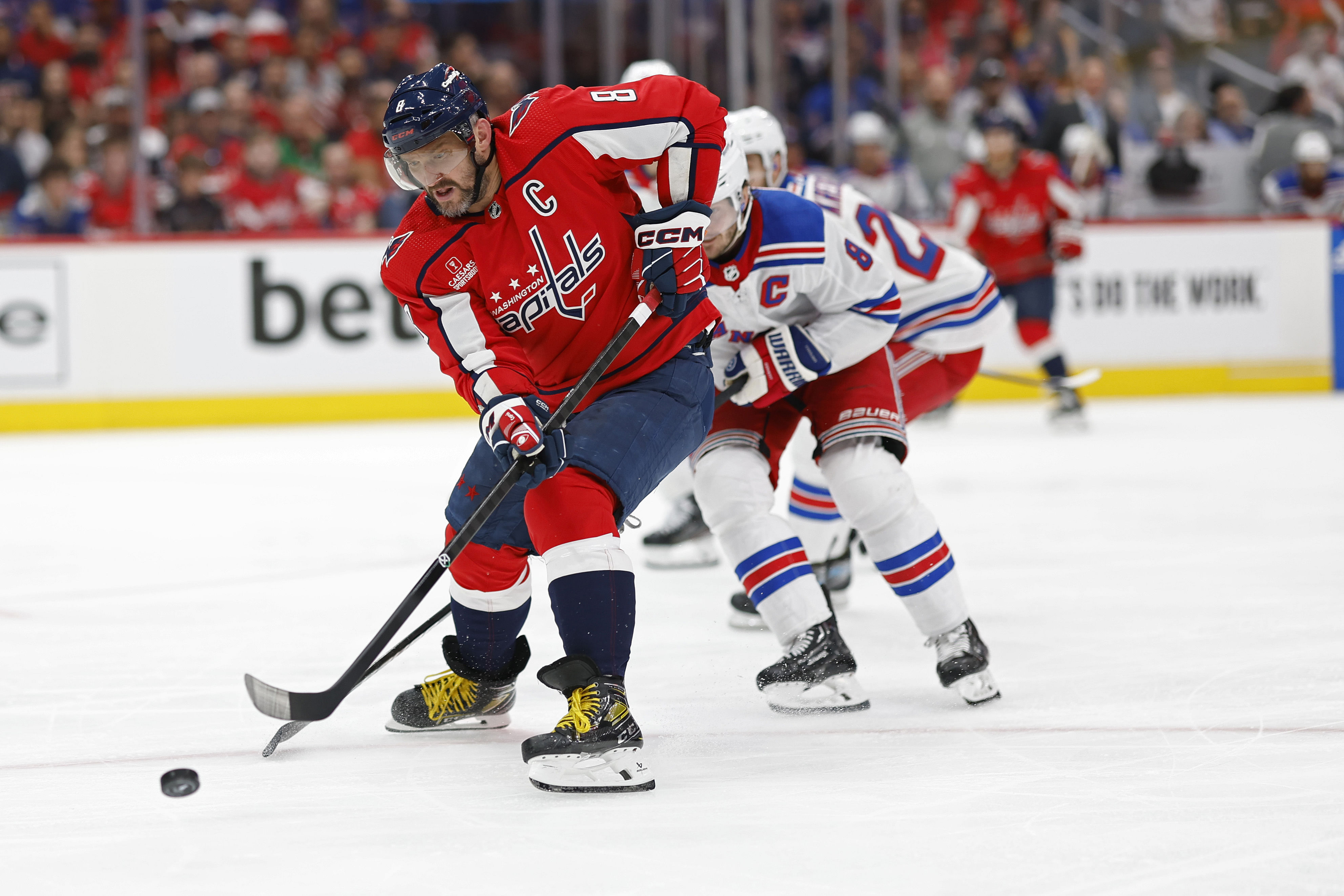 NHL: Stanley Cup Playoffs-New York Rangers at Washington Capitals