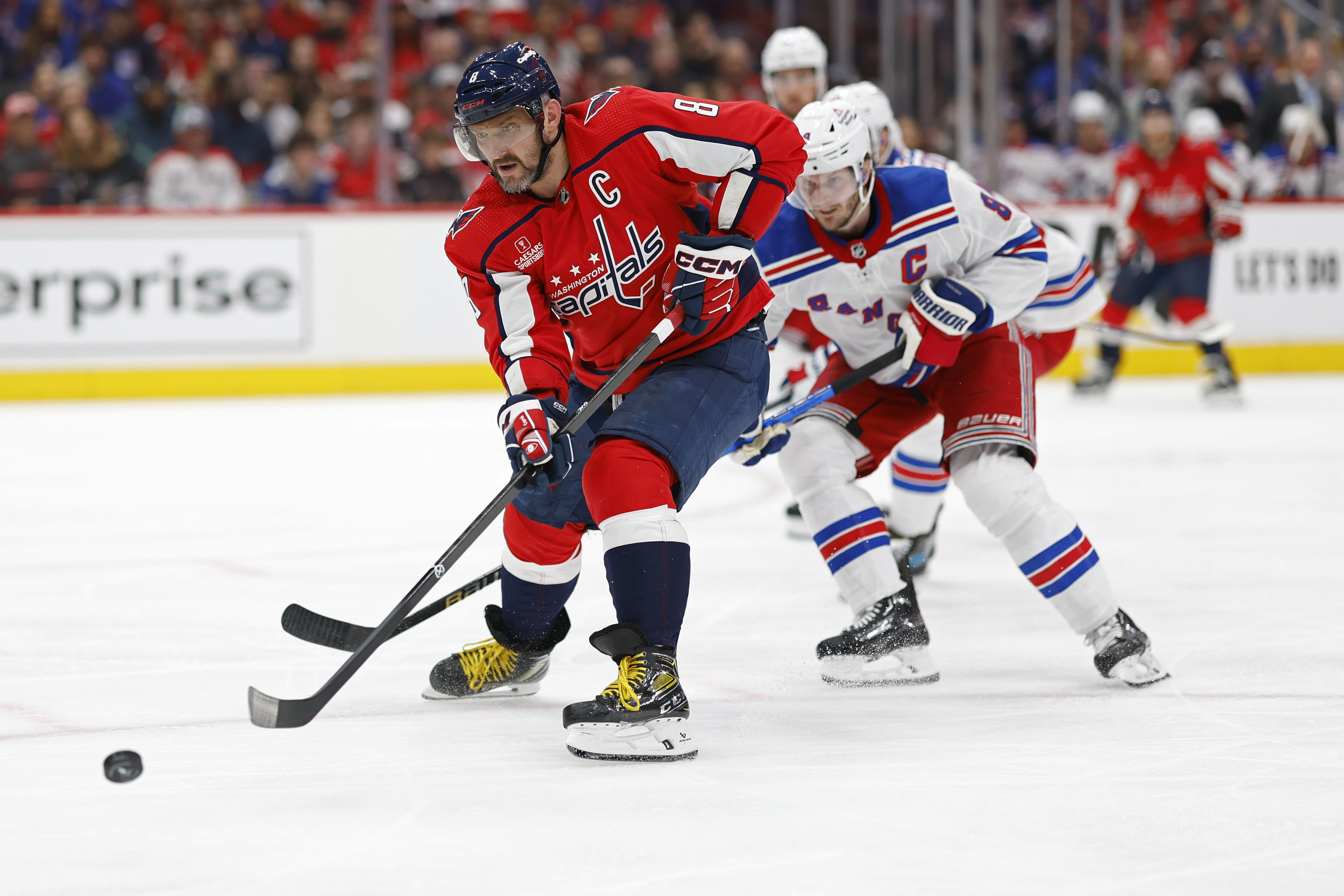 NHL: Stanley Cup Playoffs-New York Rangers at Washington Capitals