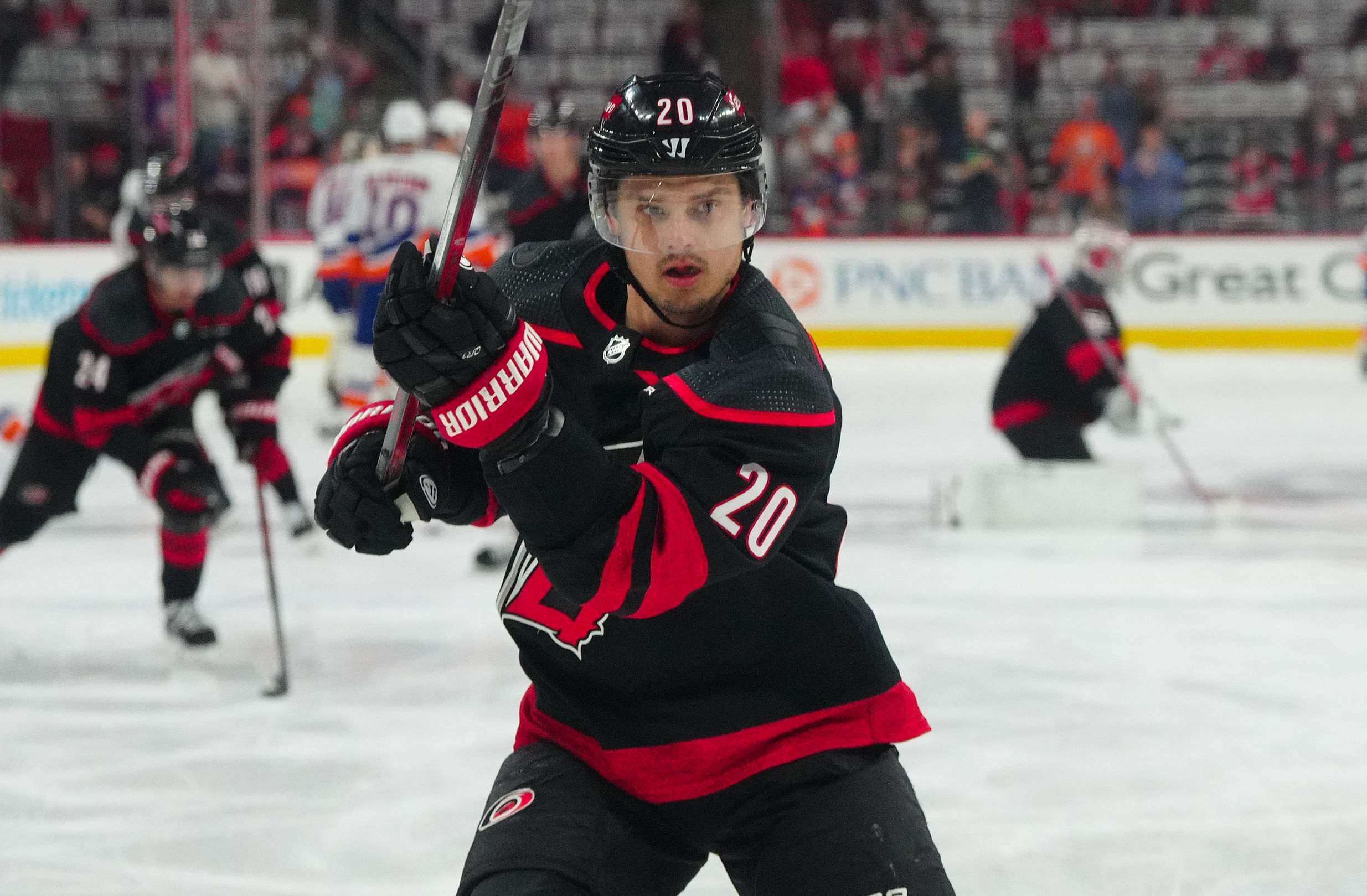 NHL: Stanley Cup Playoffs-New York Islanders at Carolina Hurricanes