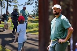 WATCH: Travis Kelce shares adorable interaction with young fan at American Century Championship