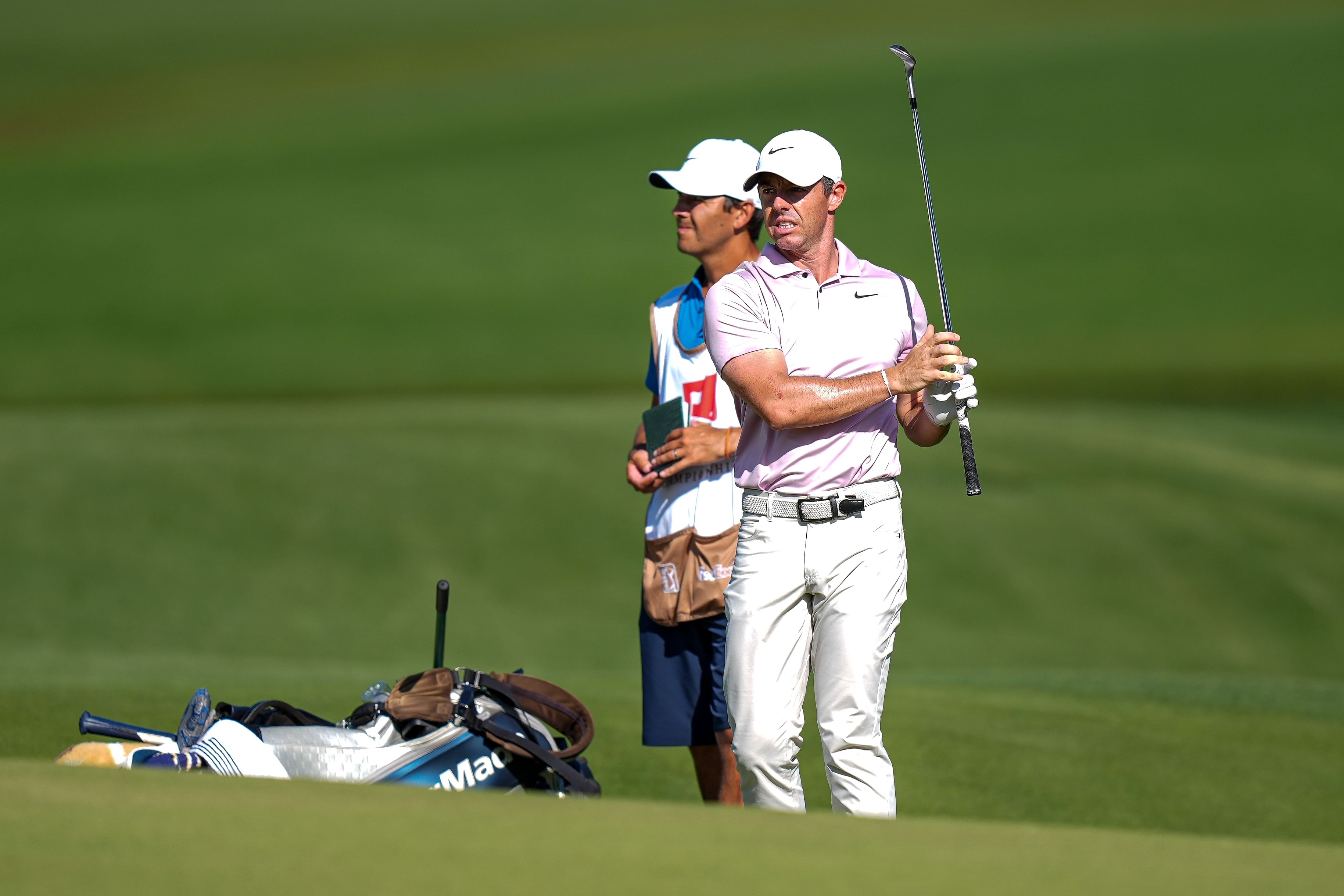 Rory McIlroy defended his caddie (Source: Imagn)