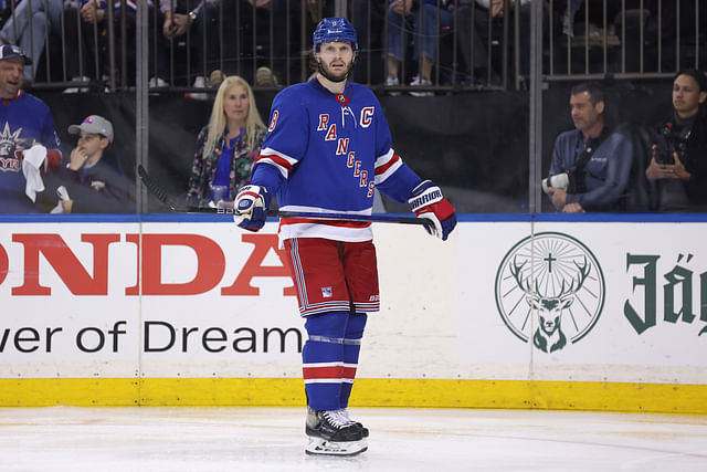 NHL: Stanley Cup Playoffs-Carolina Hurricanes at New York Rangers