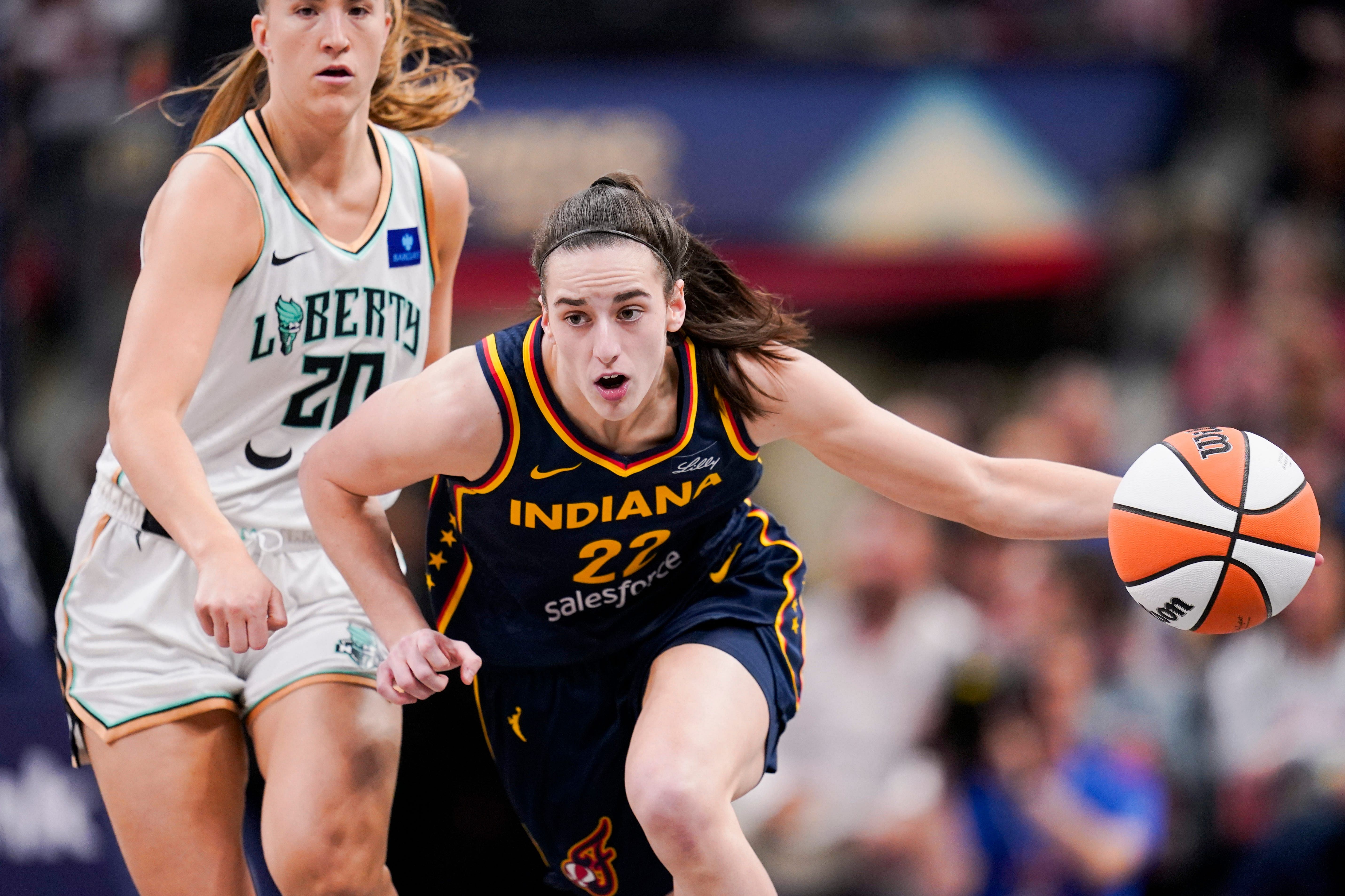 Indiana Fever rookie Caitlin Clark