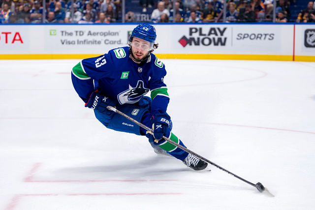 NHL: Stanley Cup Playoffs-Edmonton Oilers at Vancouver Canucks