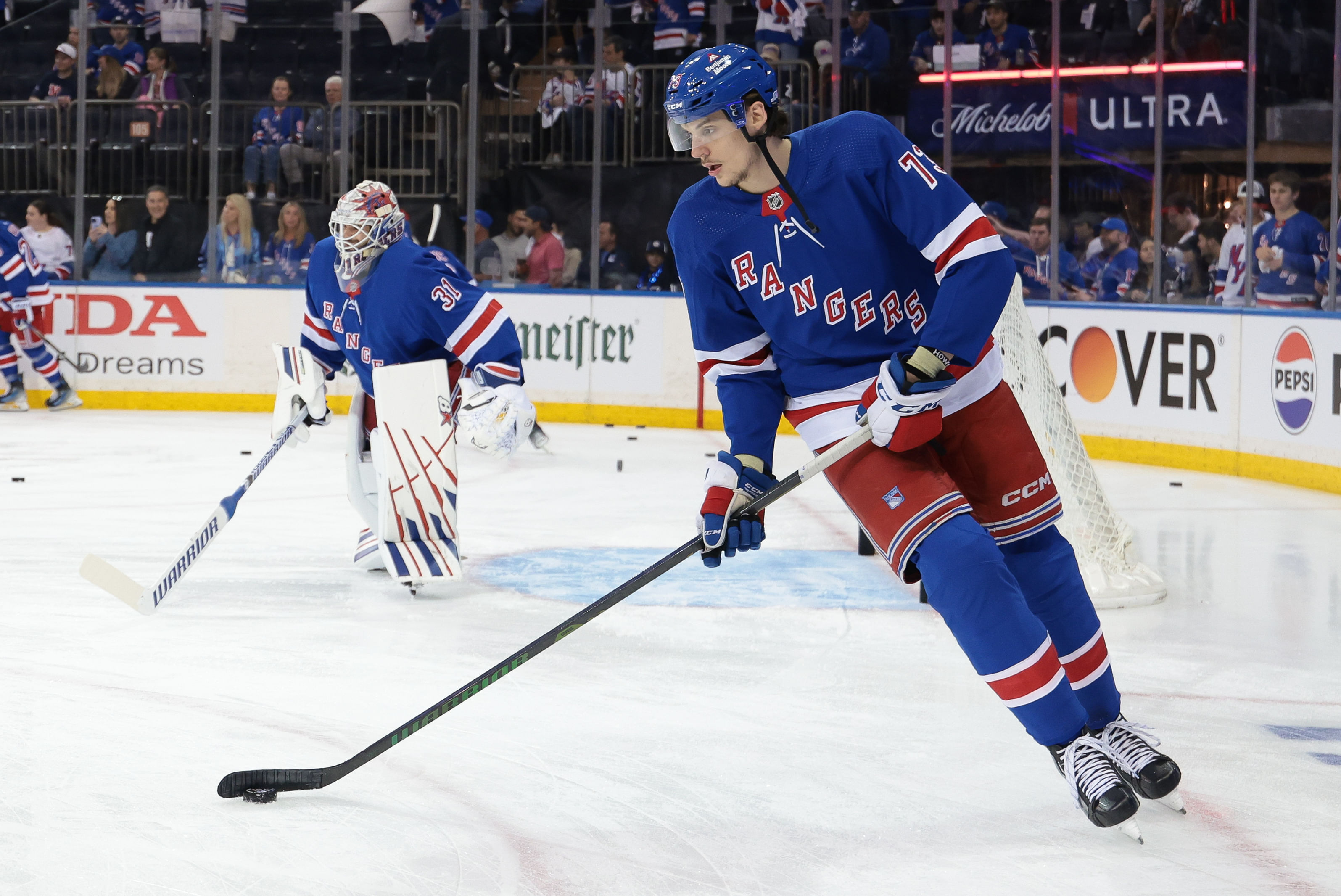 NHL: Stanley Cup Playoffs-Florida Panthers at New York Rangers