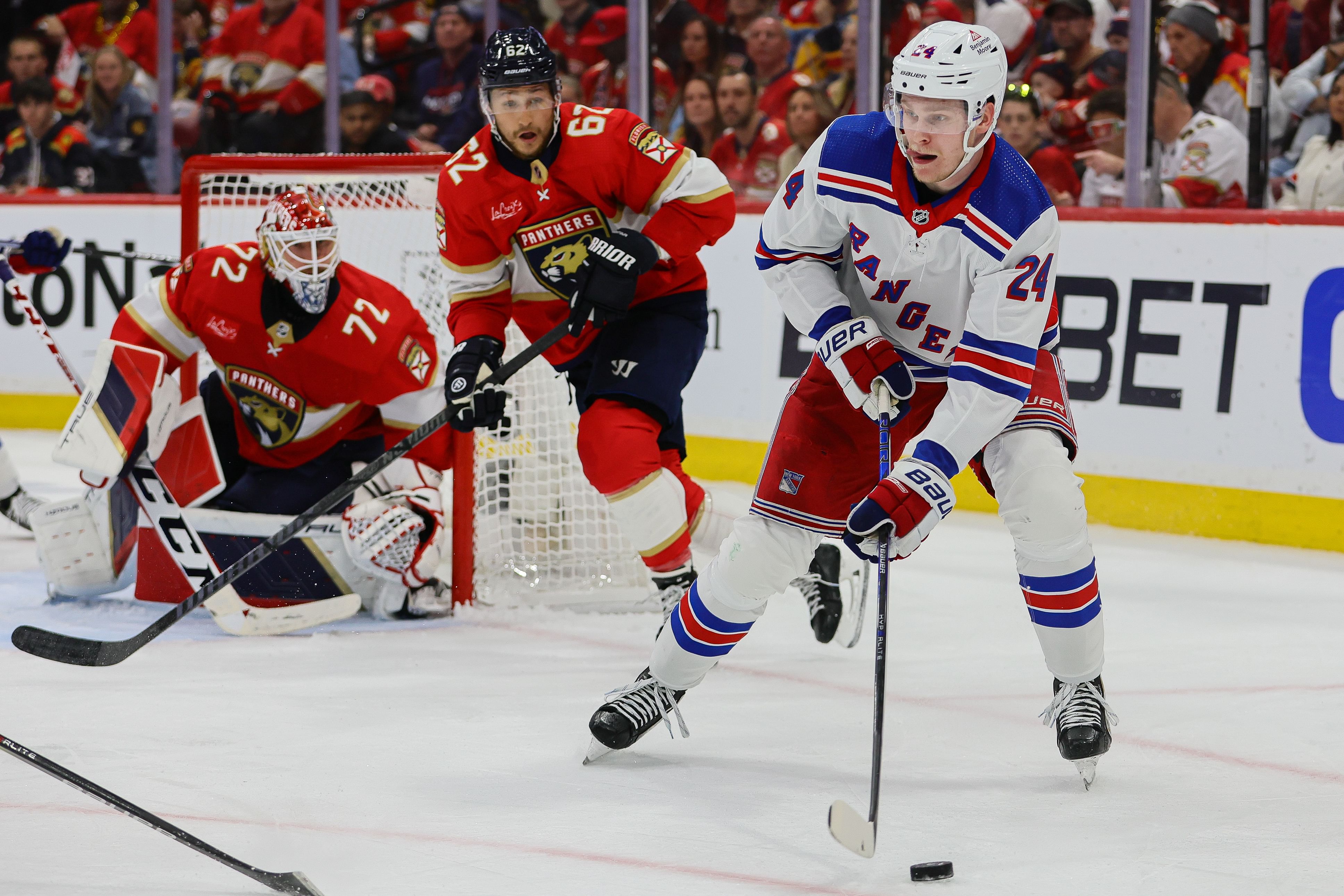 NHL: Stanley Cup Playoffs-New York Rangers at Florida Panthers