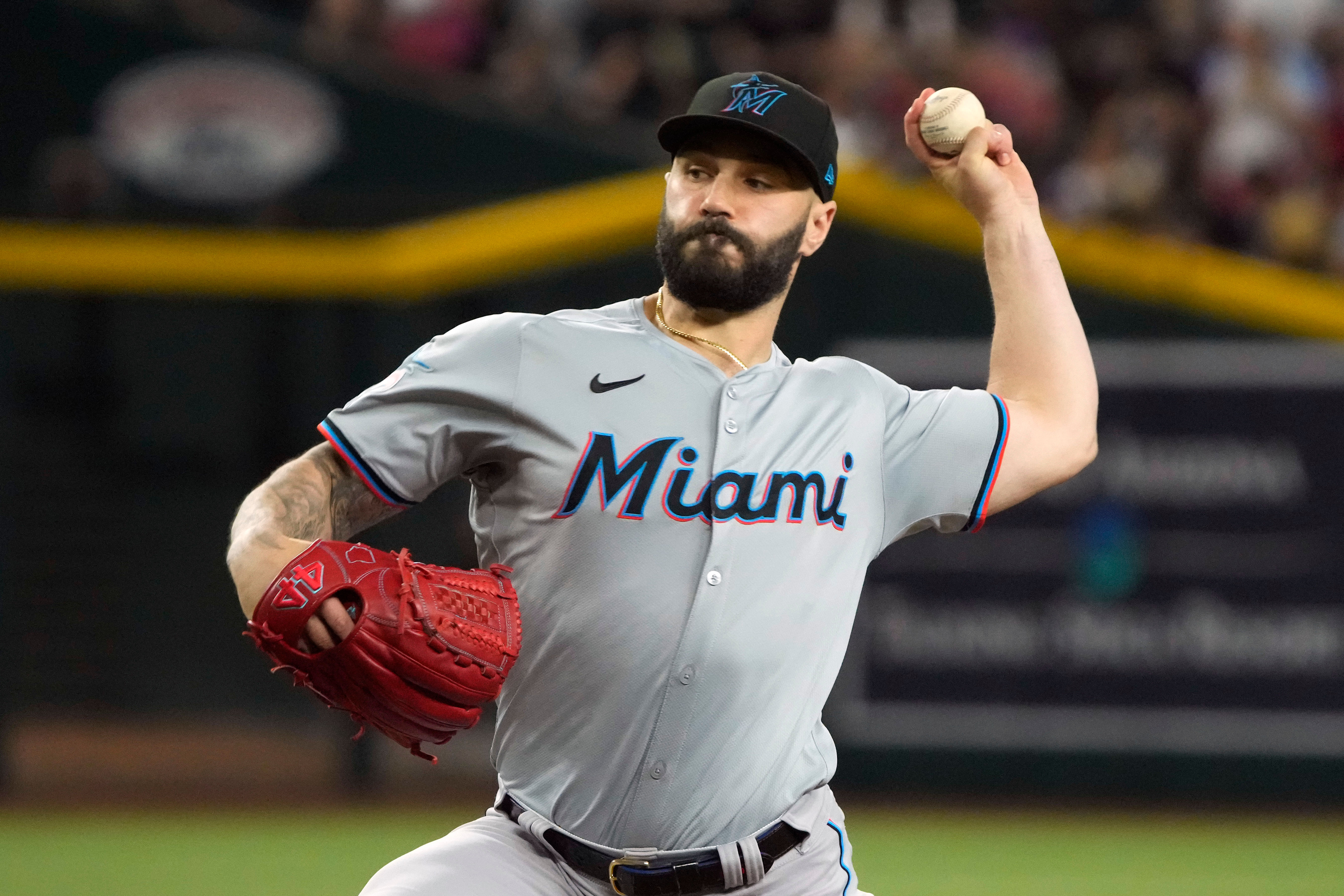 MLB: Miami Marlins at Arizona Diamondbacks. Credit: IMAGN