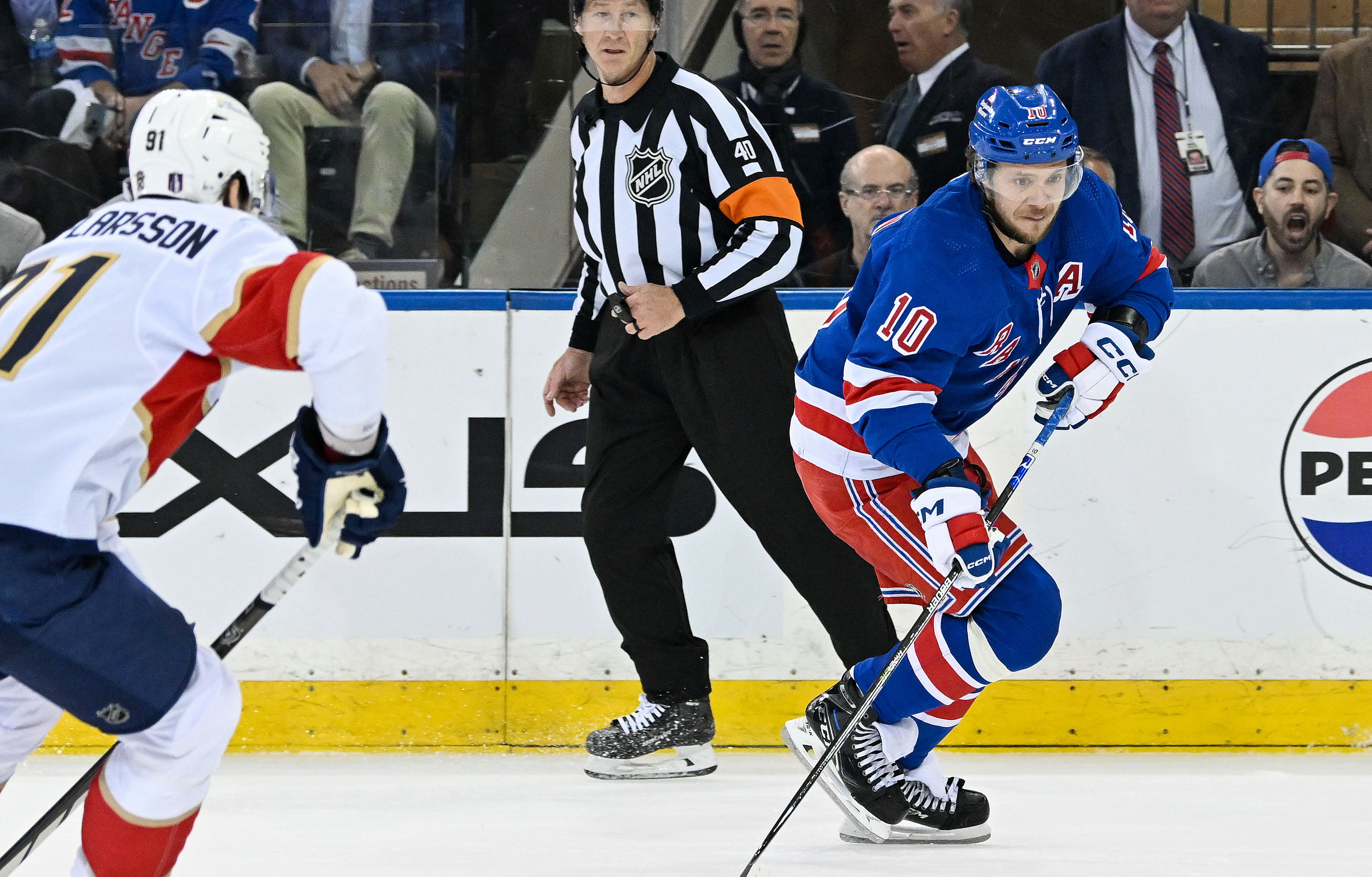 NHL: Stanley Cup Playoffs-Florida Panthers at New York Rangers (Image credit: Imagn)