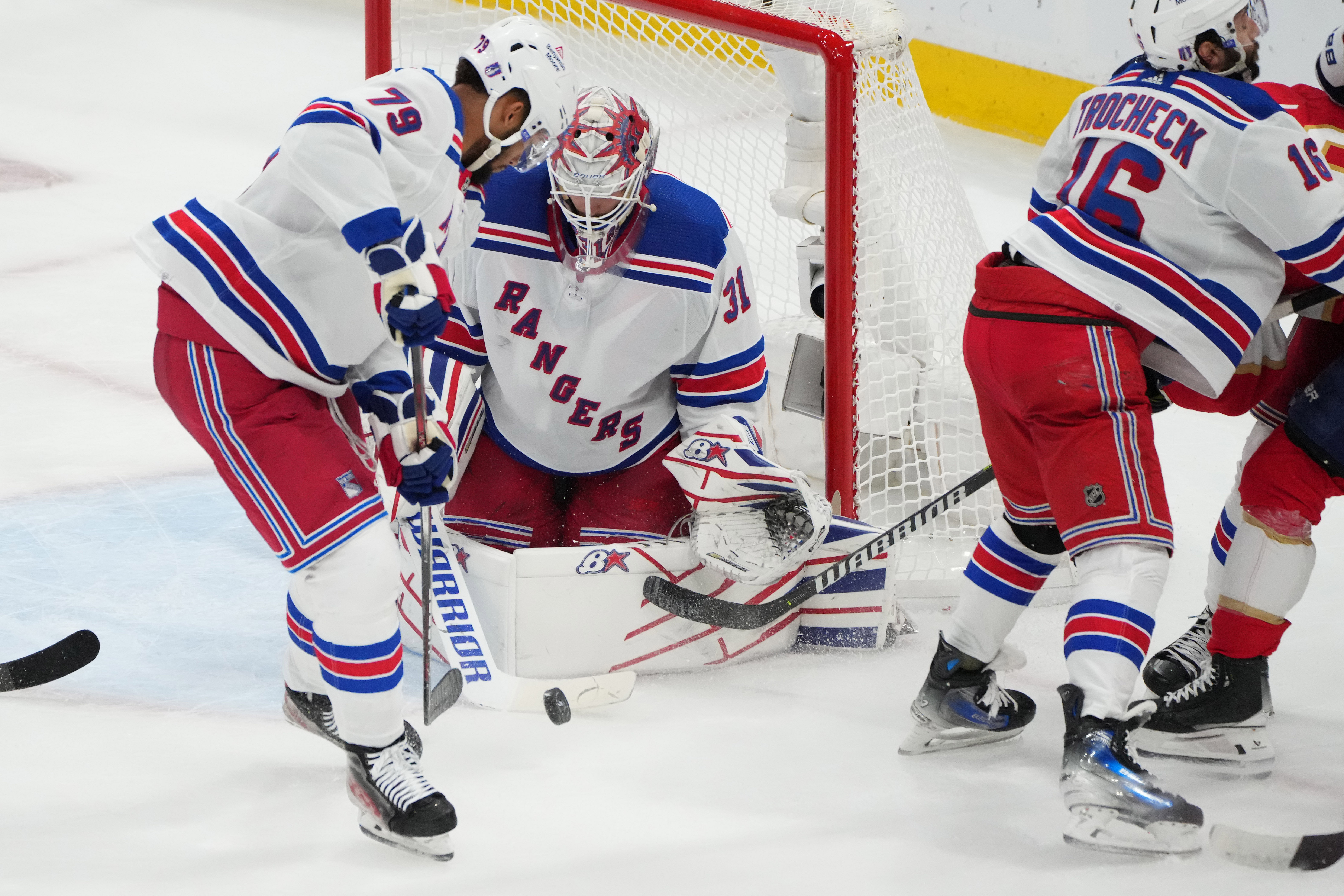 NHL: Stanley Cup Playoffs-New York Rangers at Florida Panthers (Credits: Getty)