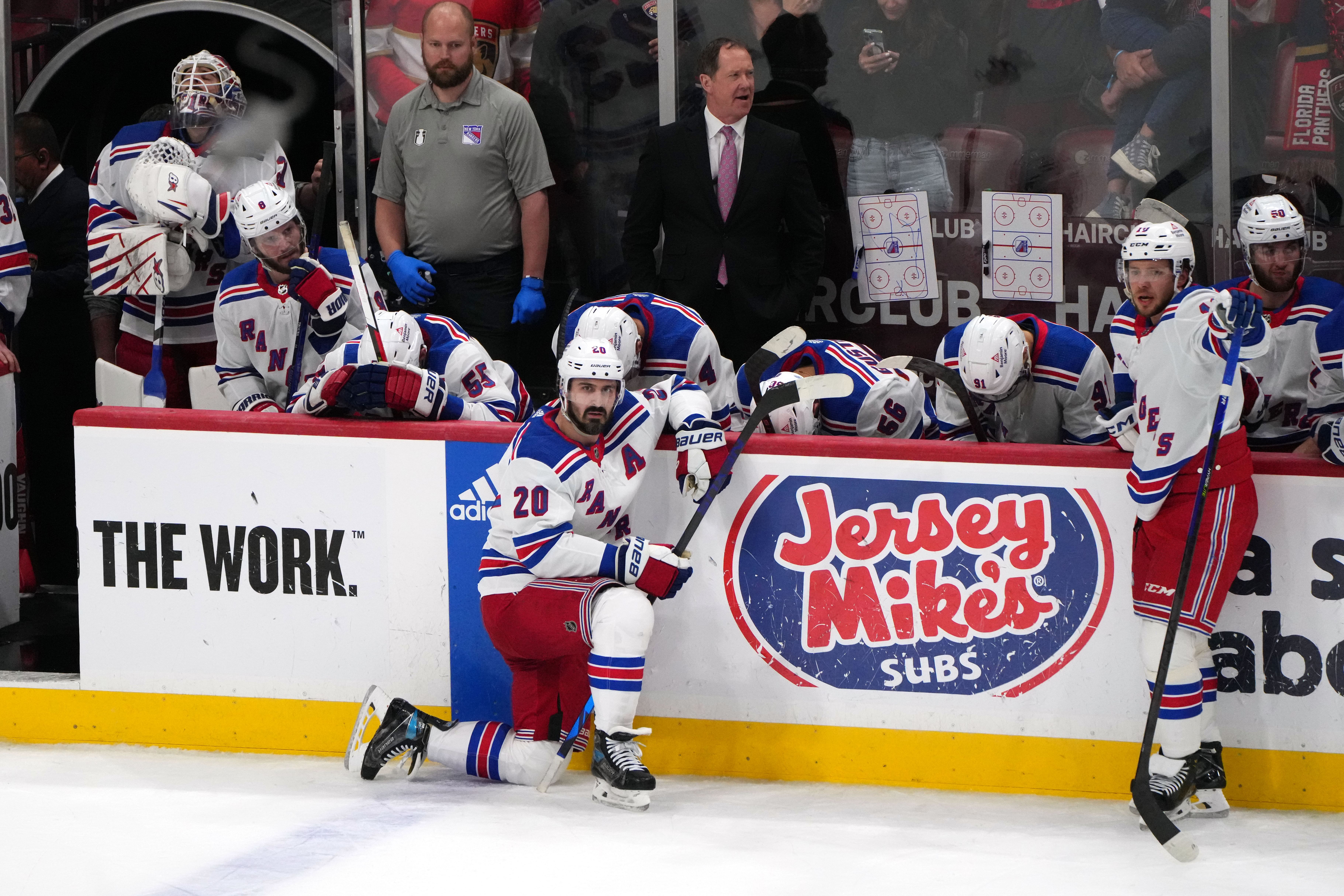 NHL: Stanley Cup Playoffs-New York Rangers at Florida Panthers