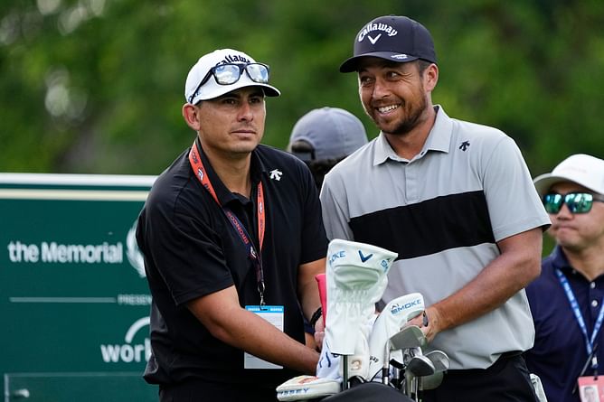 "He was about to puke"- Xander Schauffele had to calm his caddie down on the 18th hole of The Open Championship