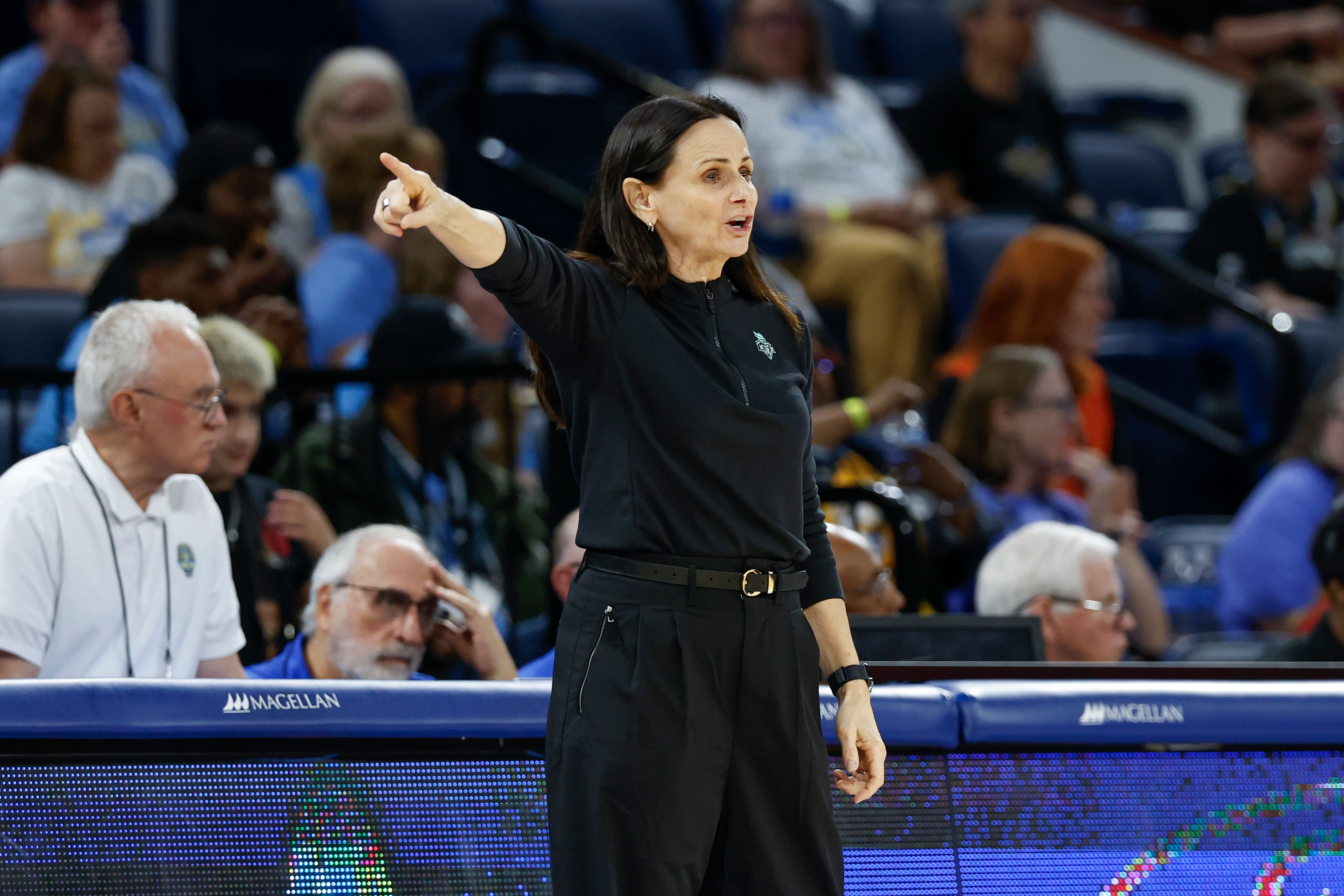 New York Liberty coach Sandy Brondello