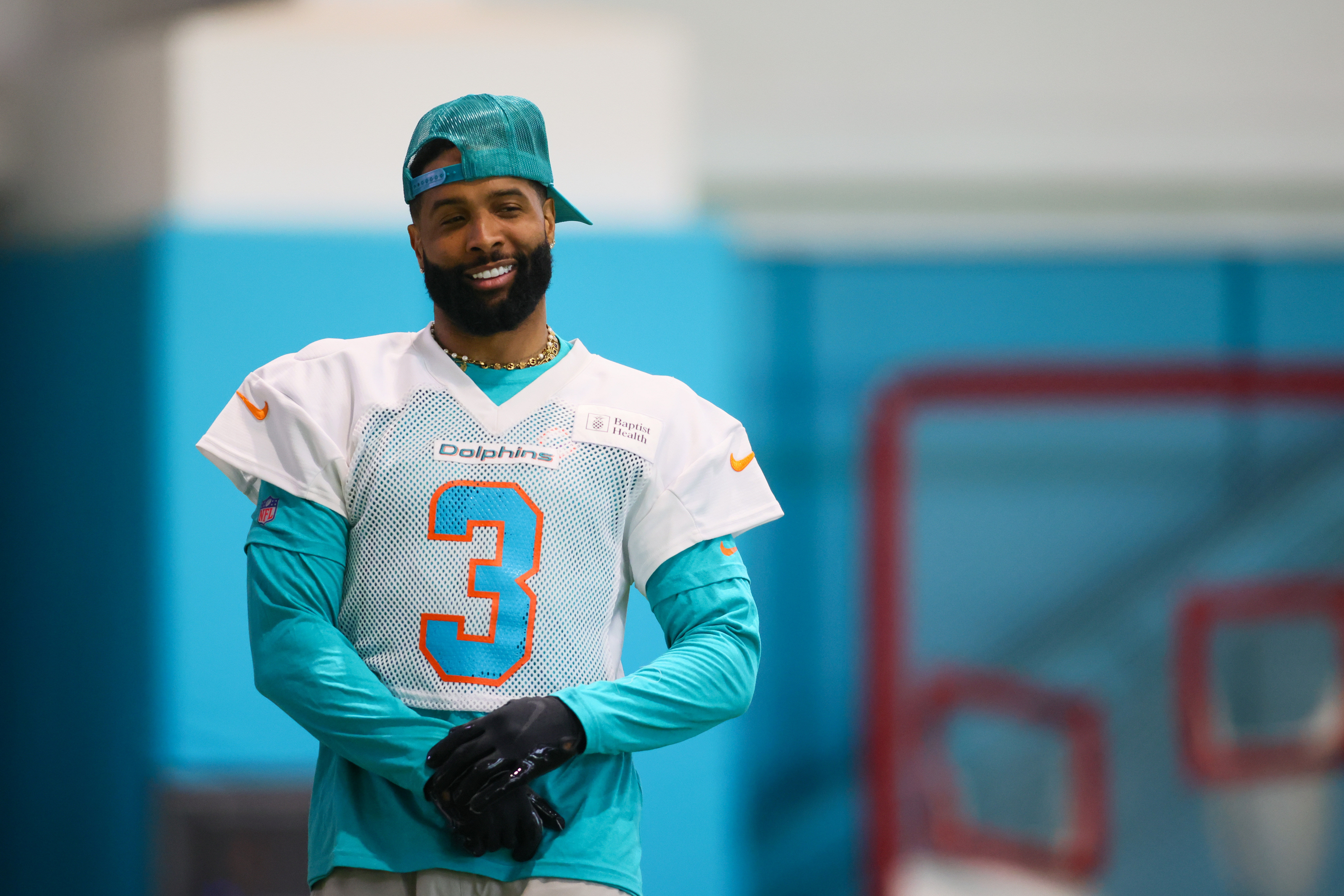 Odell Beckham Jr. is with the Dolphins now (IMAGN)