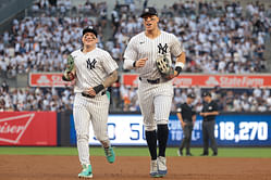WATCH: Yankees stars Aaron Judge & Alex Verdugo impart baseball wisdom to young athletes at All RISE ProCamp