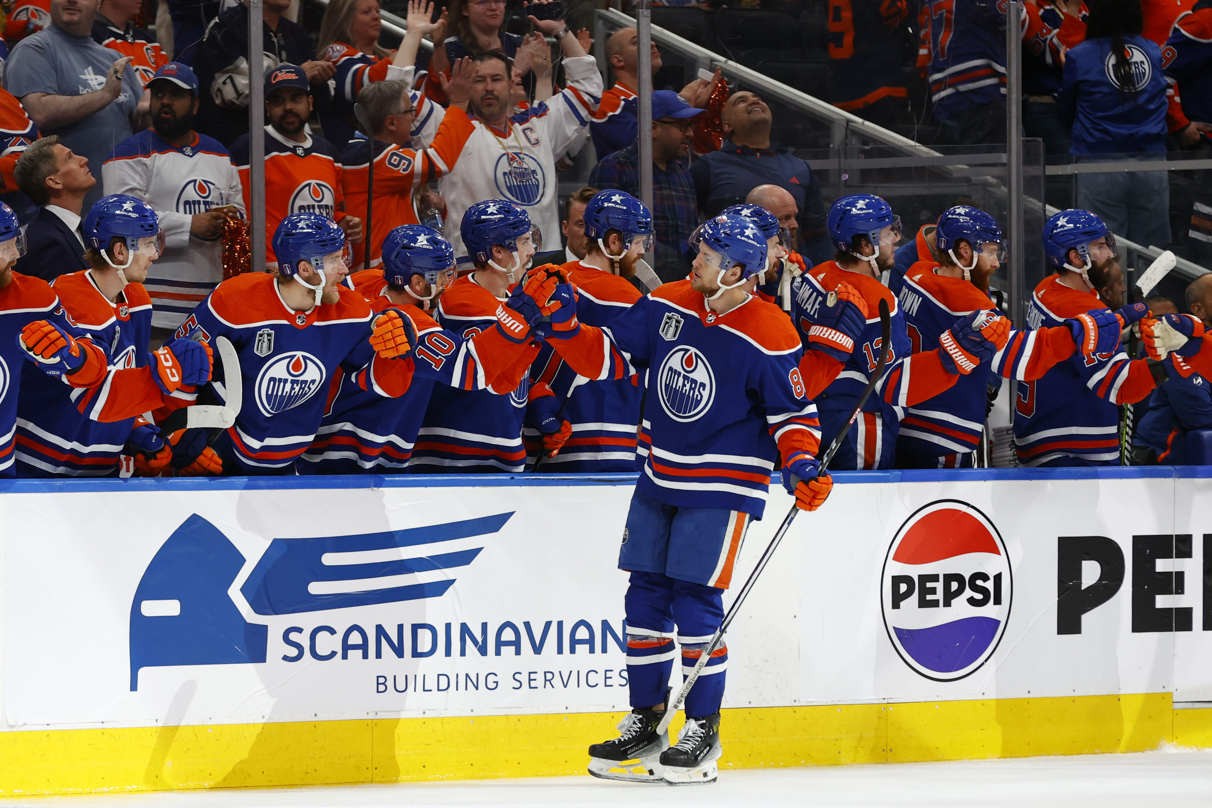 NHL: Stanley Cup Final-Florida Panthers at Edmonton Oilers