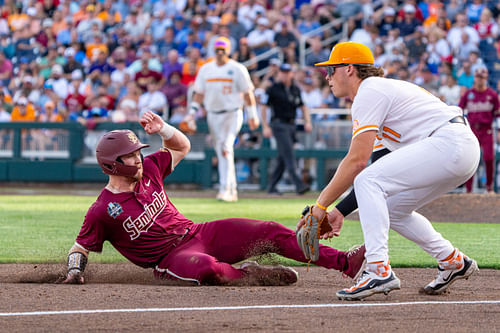 James Tibbs III is set to be a middle-of-the-order type of hitter once he signs with the San Francisco Giants, according to a team official. (Image Source: IMAGN).