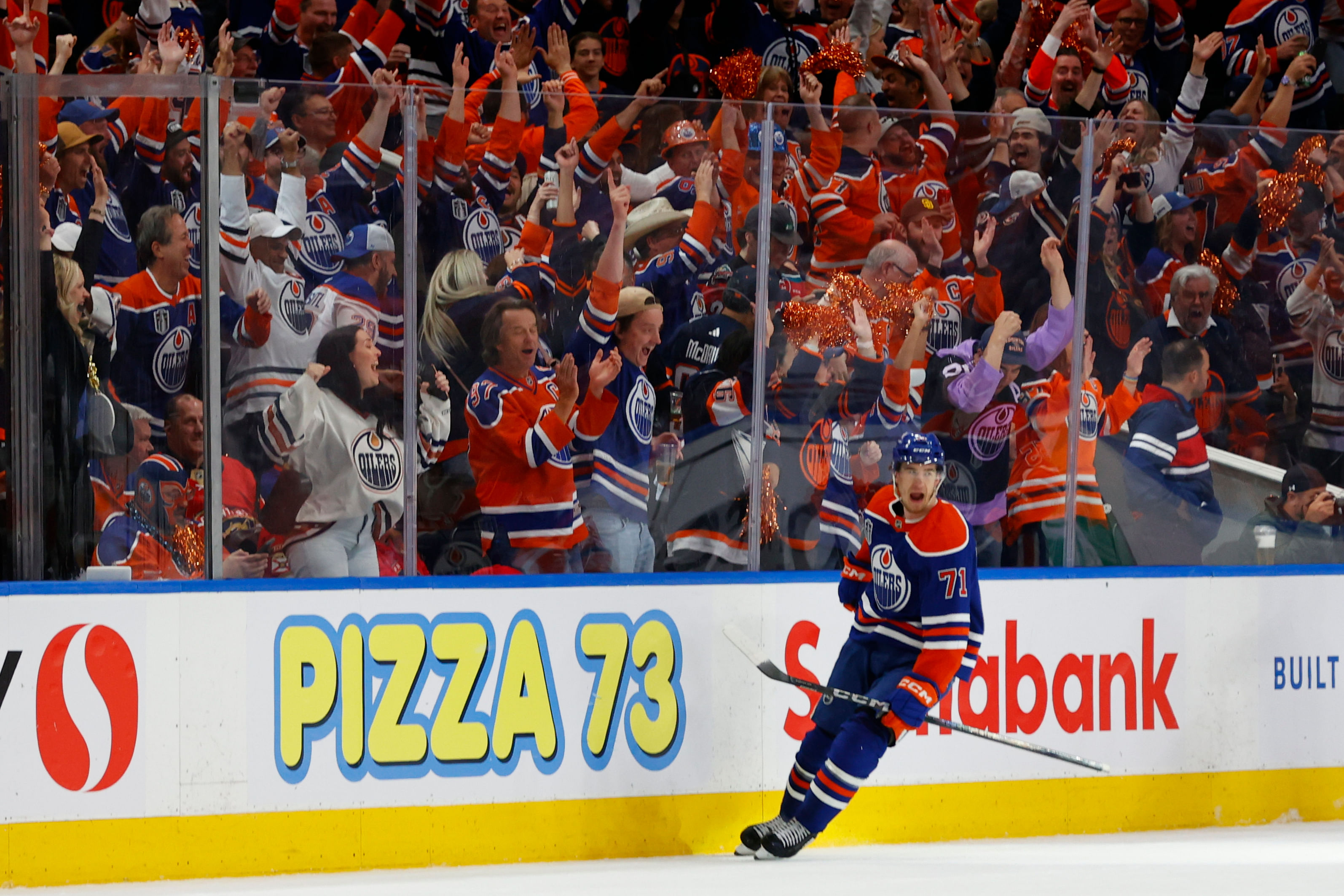 NHL: Stanley Cup Final-Florida Panthers at Edmonton Oilers