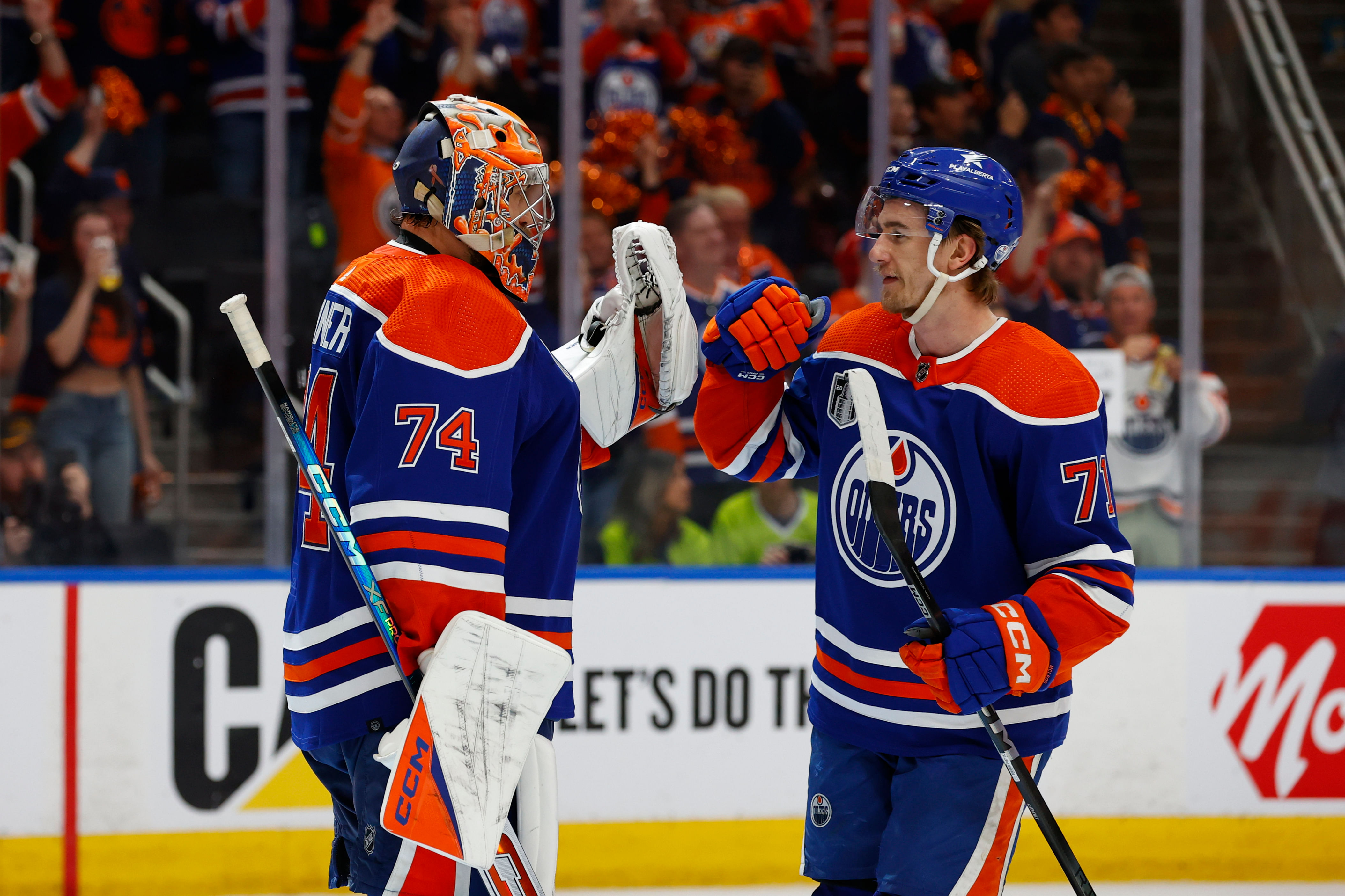 NHL: Stanley Cup Final-Florida Panthers at Edmonton Oilers