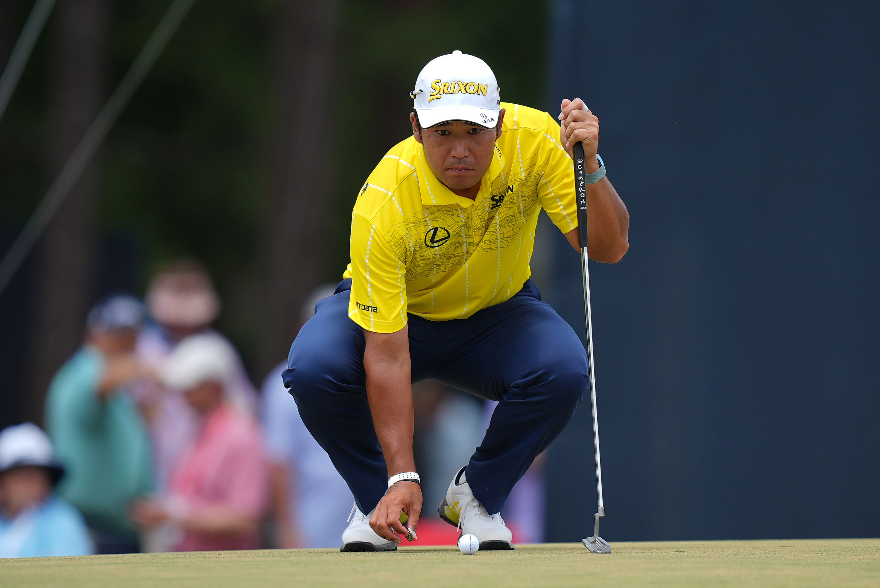 Hideki Matsuyama during the US Open (Image via IMAGN)