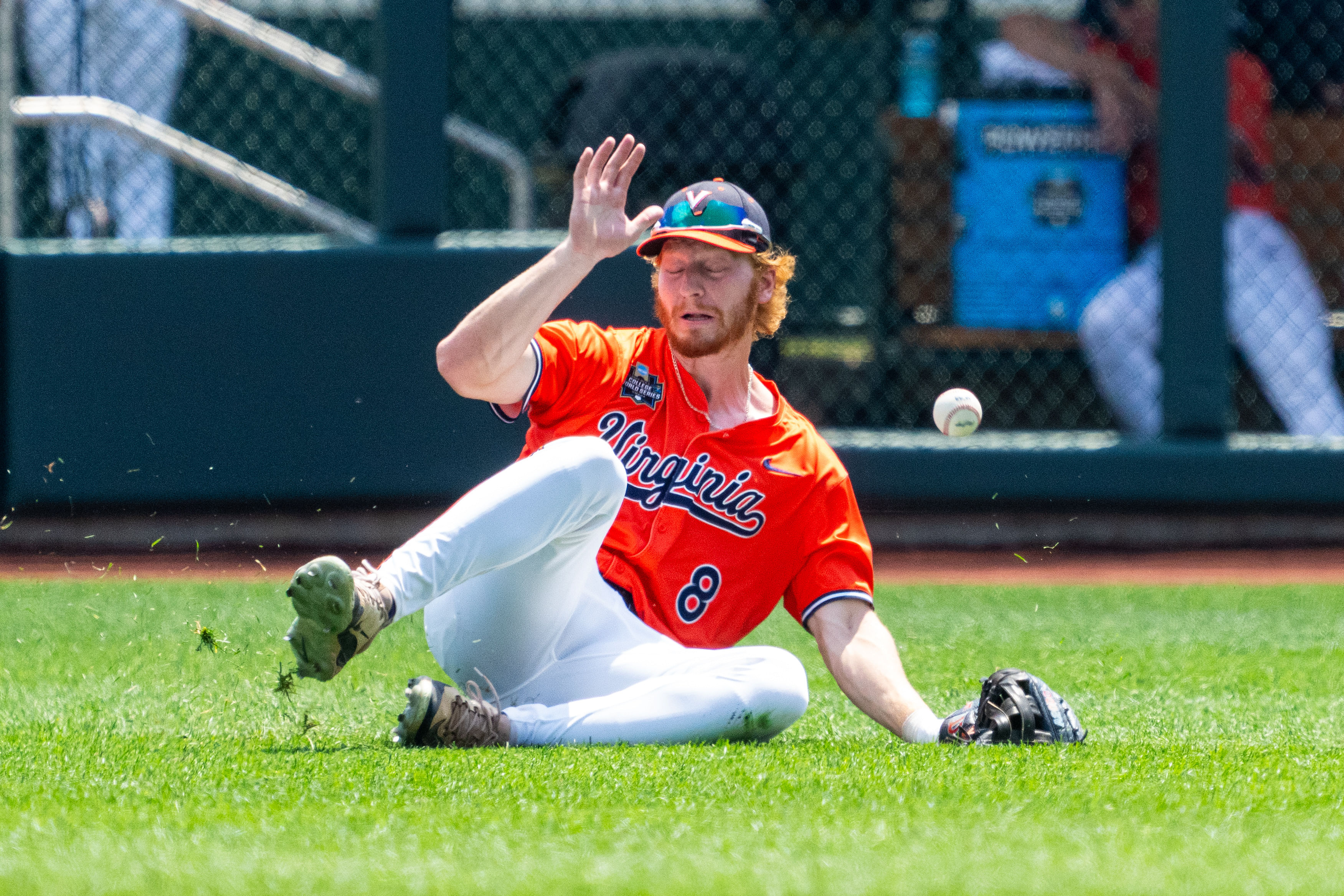 Casey Saucke scored 150 runs with 25 home runs in three seasons with Virginia. (Image Source: IMAGN).