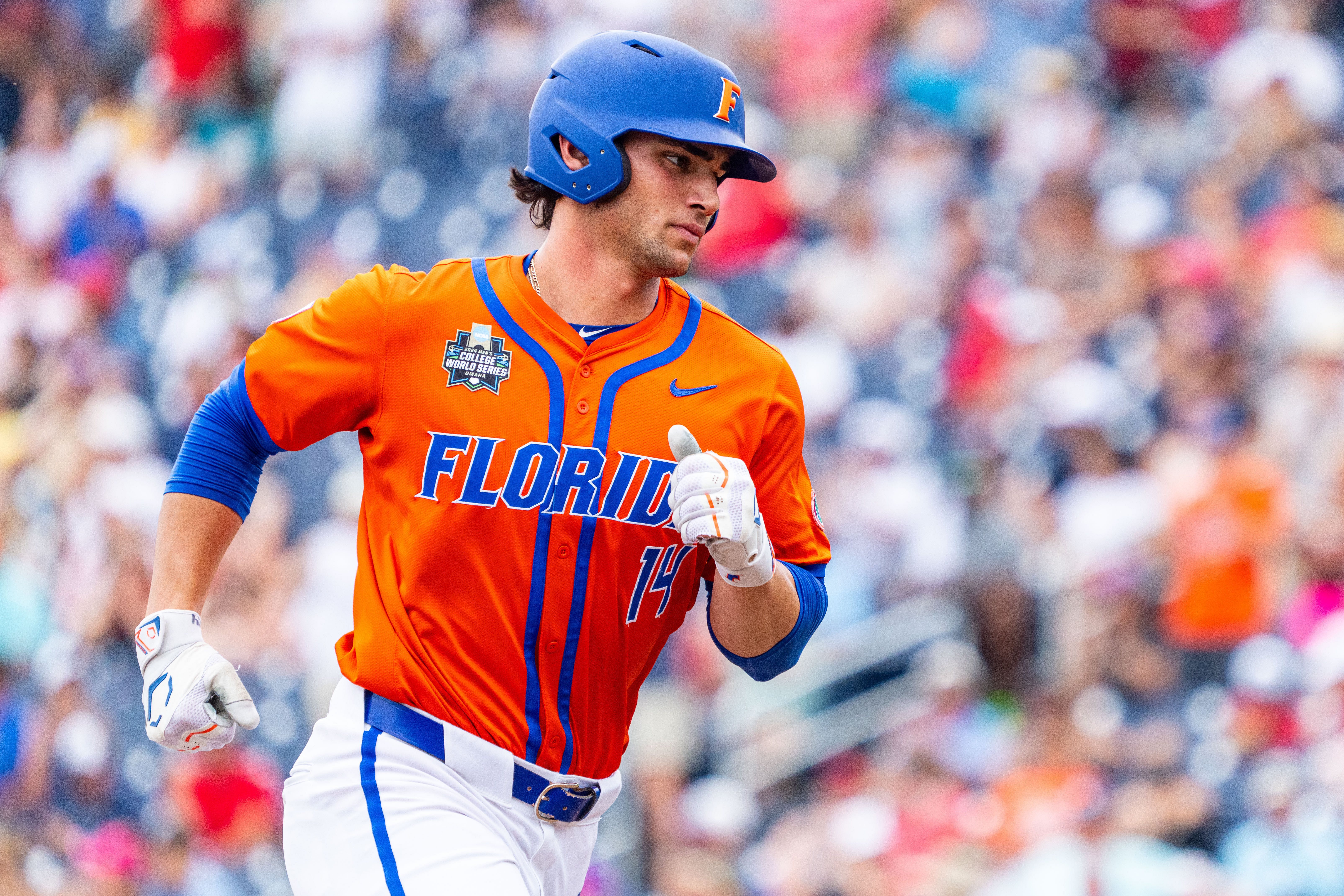 Florida&#039;s Jac Caglianone is drawing comparisons with Los Angeles Dodgers&#039; star Shohei Ohtani as he can pitch and hit at the same time. (Image Source: IMAGN).