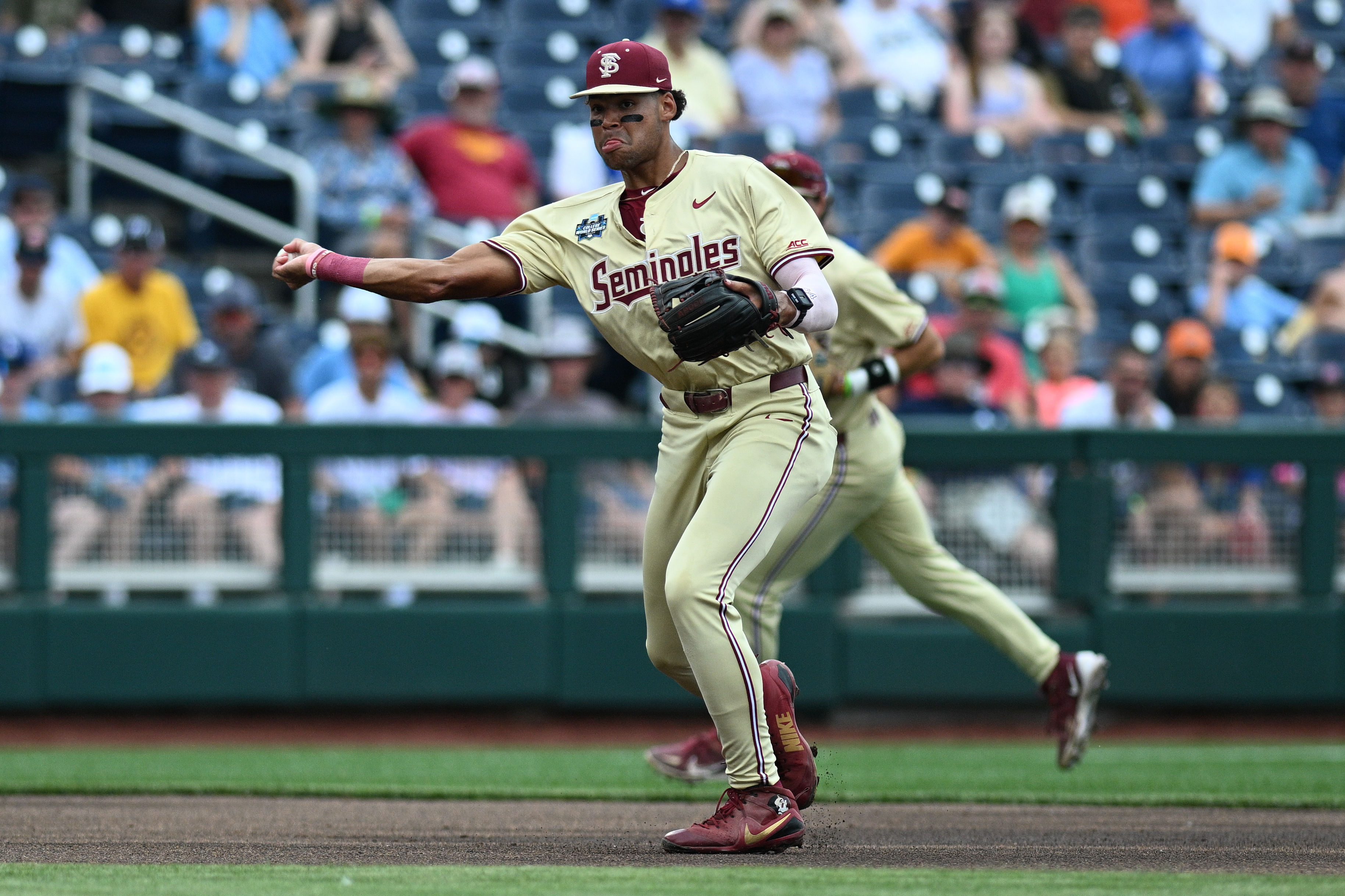 NCAA Baseball: College World Series-Florida State v North Carolina