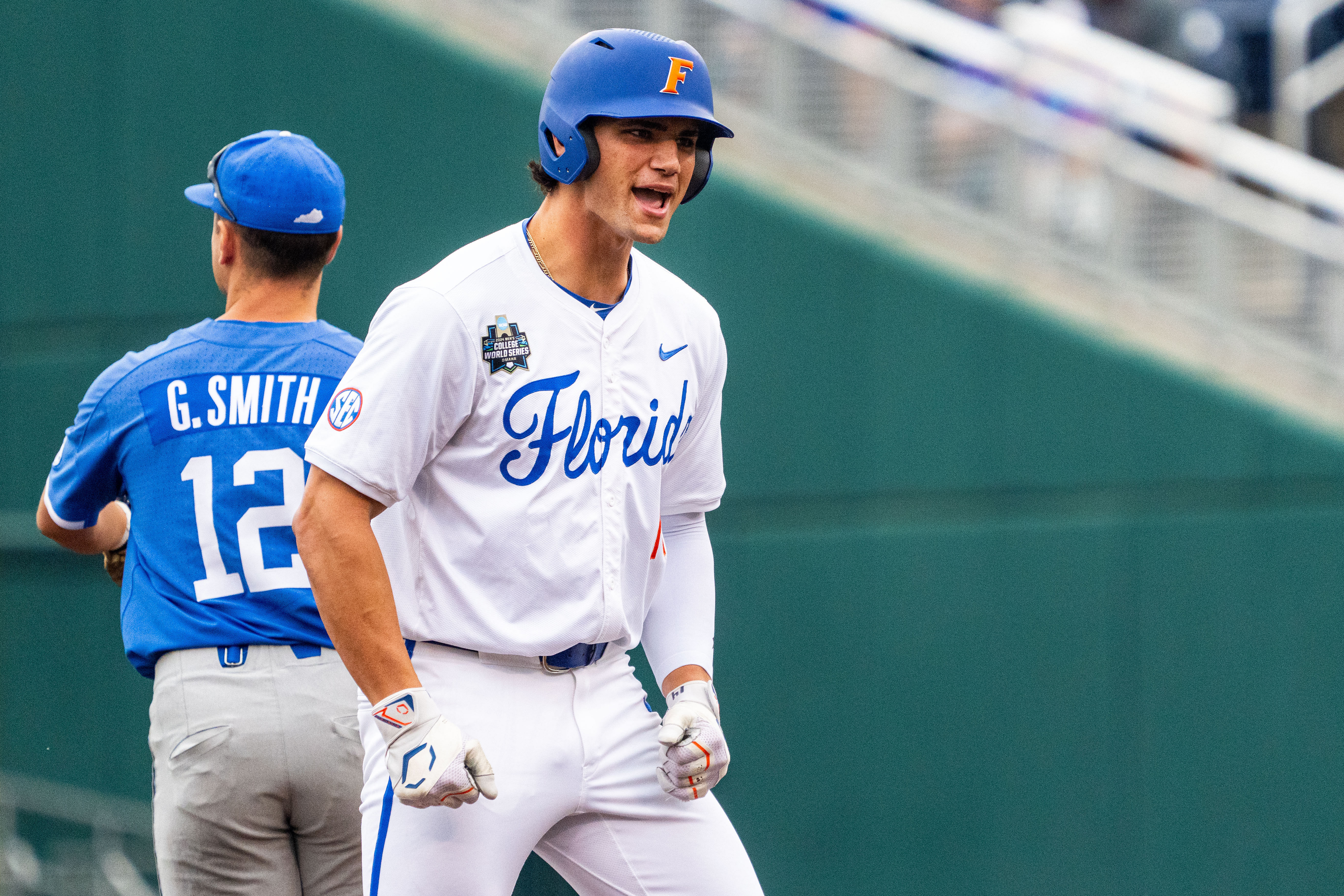 Jac Caglianone hit .419 with 35 home runs and 72 RBIs this past season for the Florida Gators (Image Source: IMAGN)