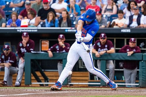 Jac Caglianone has been sensational for the Florida Gators during his college baseball career (IMAGN)