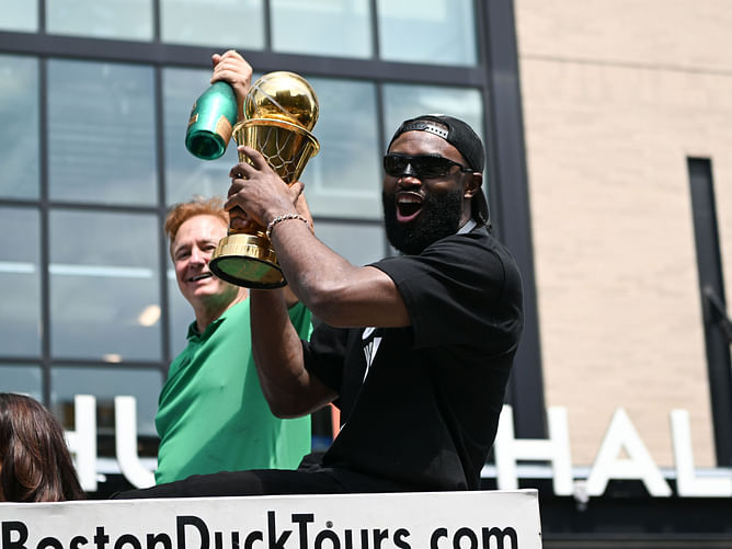 In Photo: Jaylen Brown continues his Brazil holiday with Vinicius Jr., spotted playing soccer with Real Madrid stars and Grammy winner Ludmilla