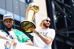 "$300 million for a role player is crazy" - NBA fans go wild over Jayson Tatum's record-breaking payday with Celtics