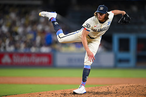 Los Angeles Dodgers - Tyler Glasnow (Image via USA Today)