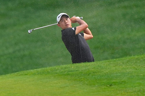 Collin Morikawa during the final round of the PGA Travelers Championship [Image via USA Today]