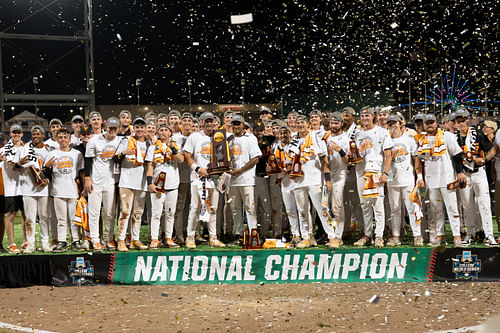 The Tennessee Volunteers made history in Omaha by winning their first College World Series title.