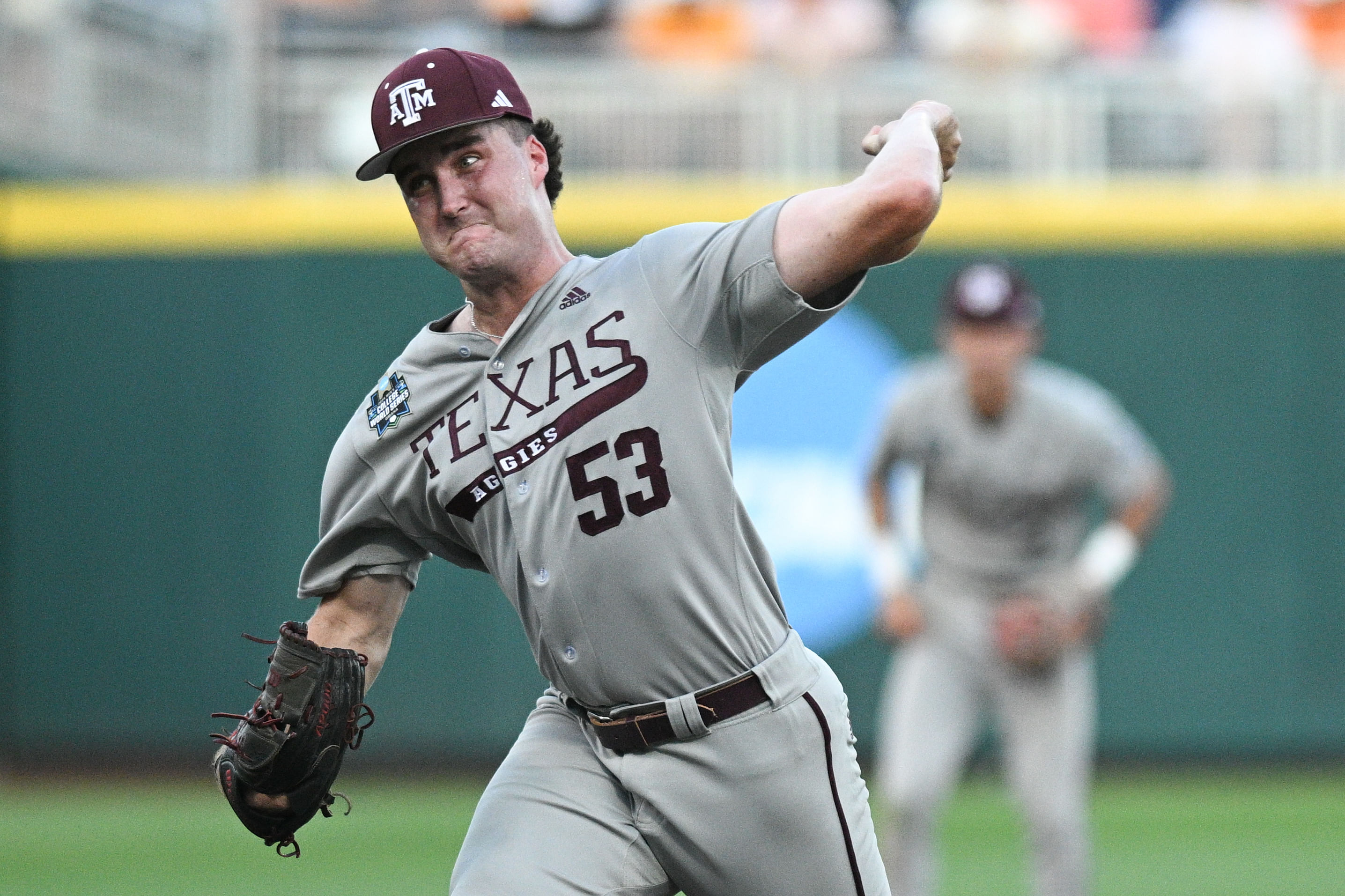 Texas A&amp;M closer Evan Aschenbeck (Image Source: IMAGN)