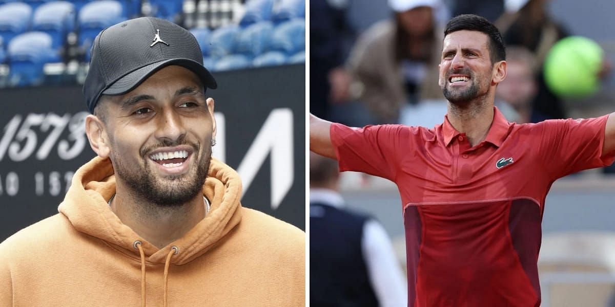 Nick Kyrgios delighted with Novak Djokovic