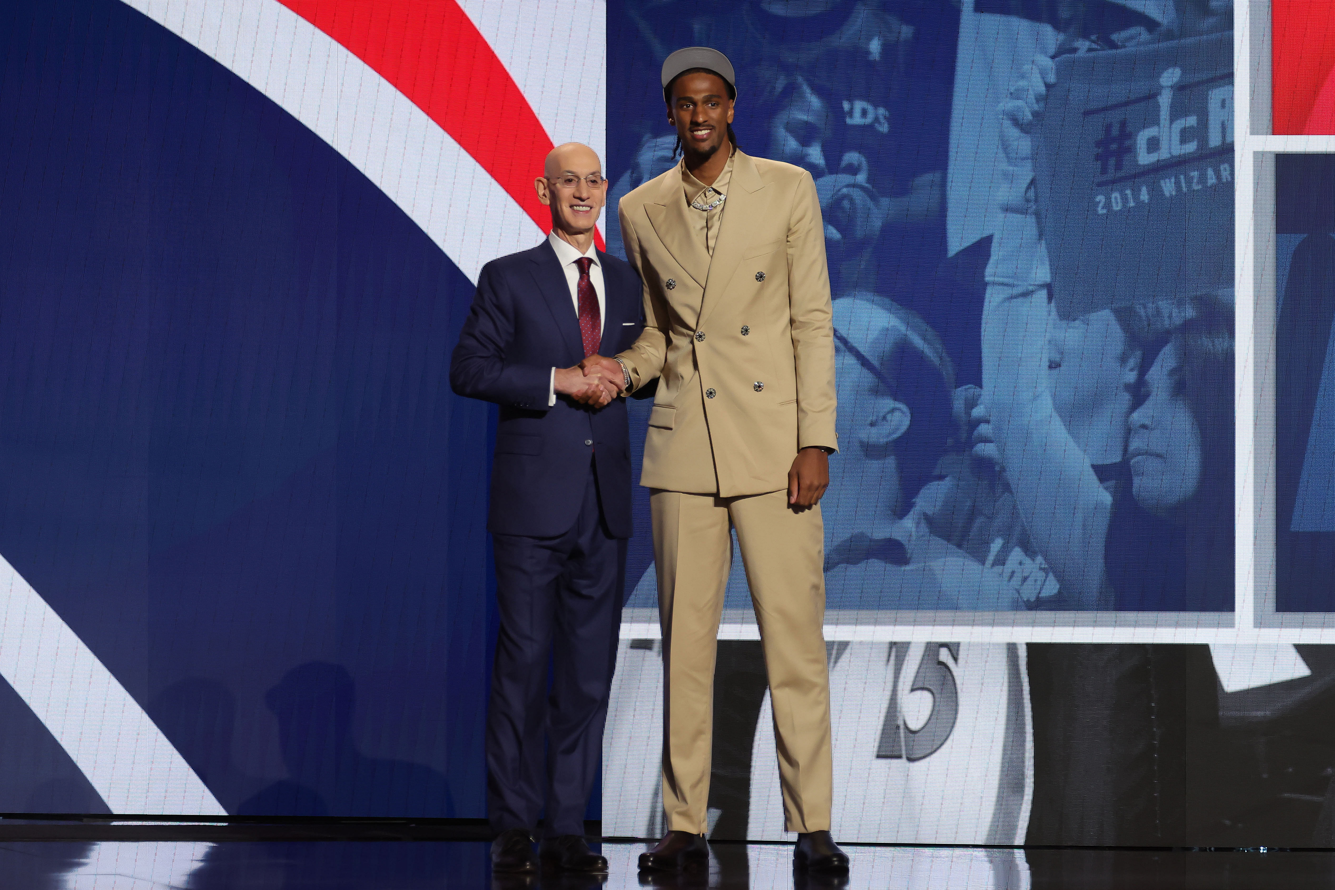 Alex Sarr at the NBA Draft (Photo Credit: IMAGN)