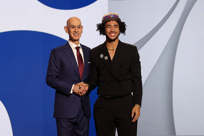 "Tyrese Maxey or Paul George in a TikTok that'd be amazing" - 76ers' Jared McCain wants to enlist the help of star teammates for social media