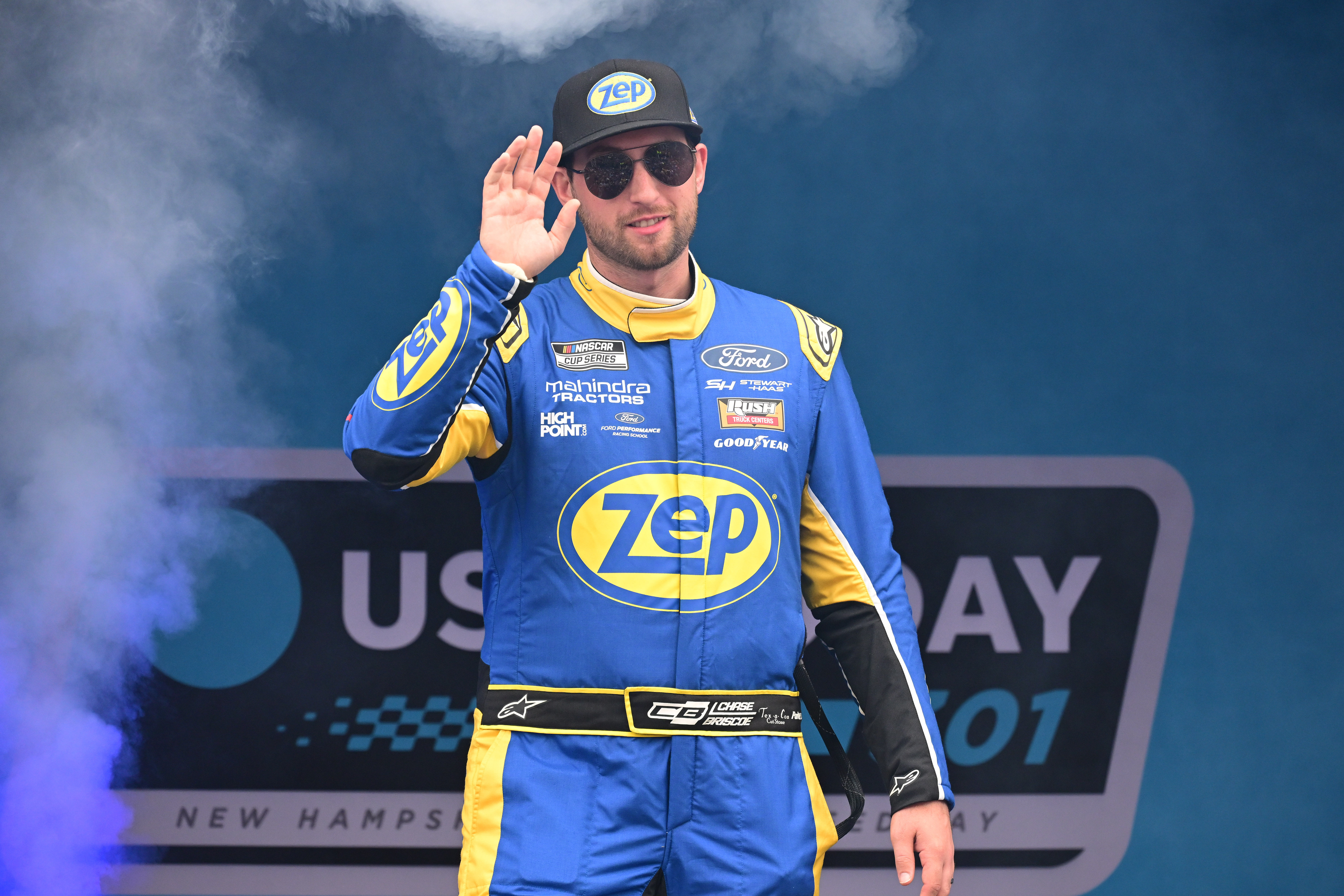 Chase Briscoe at the NASCAR: USA TODAY 301 - Source: Imagn