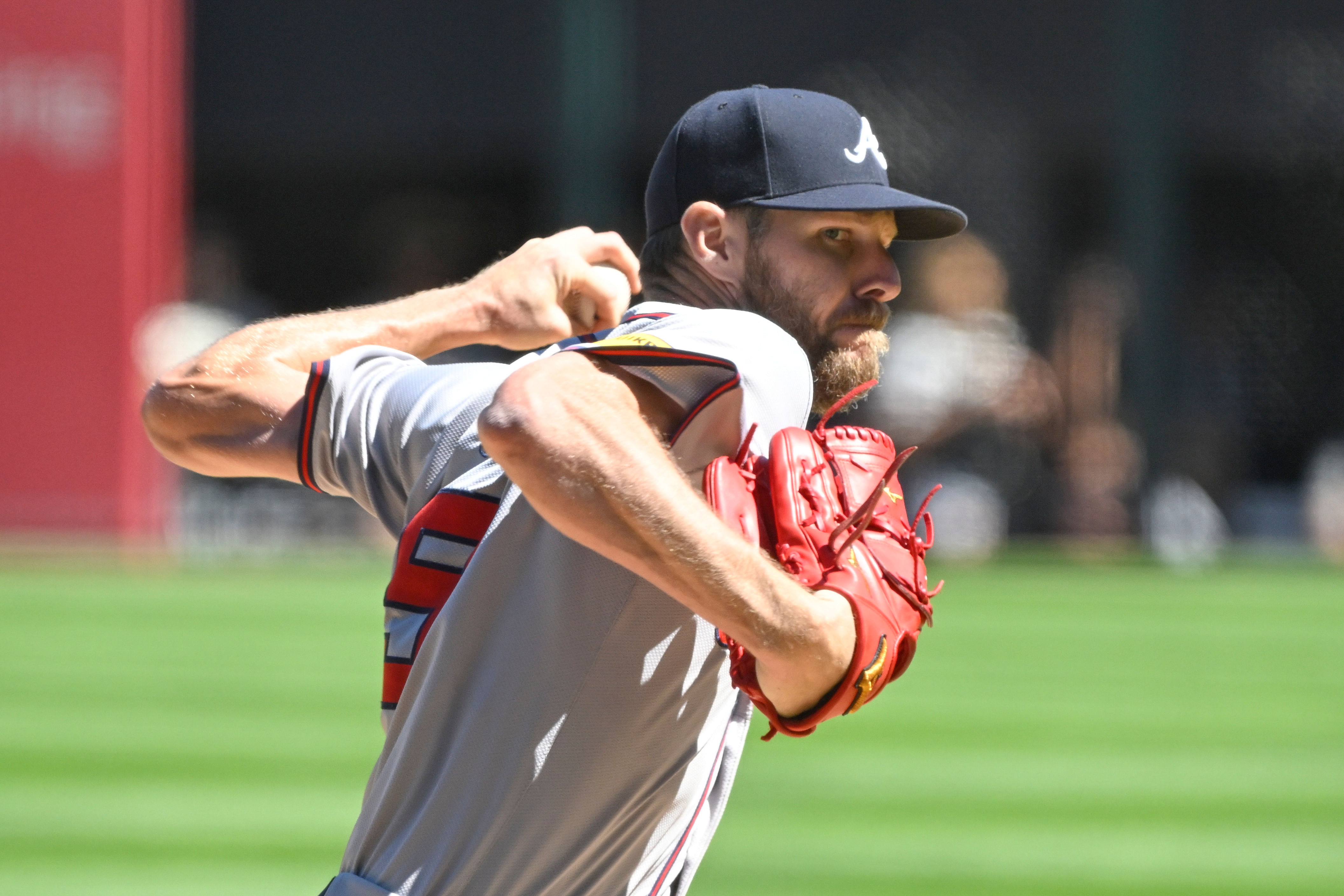 Chris Sale may not reach eight strikeouts today (Imagn)