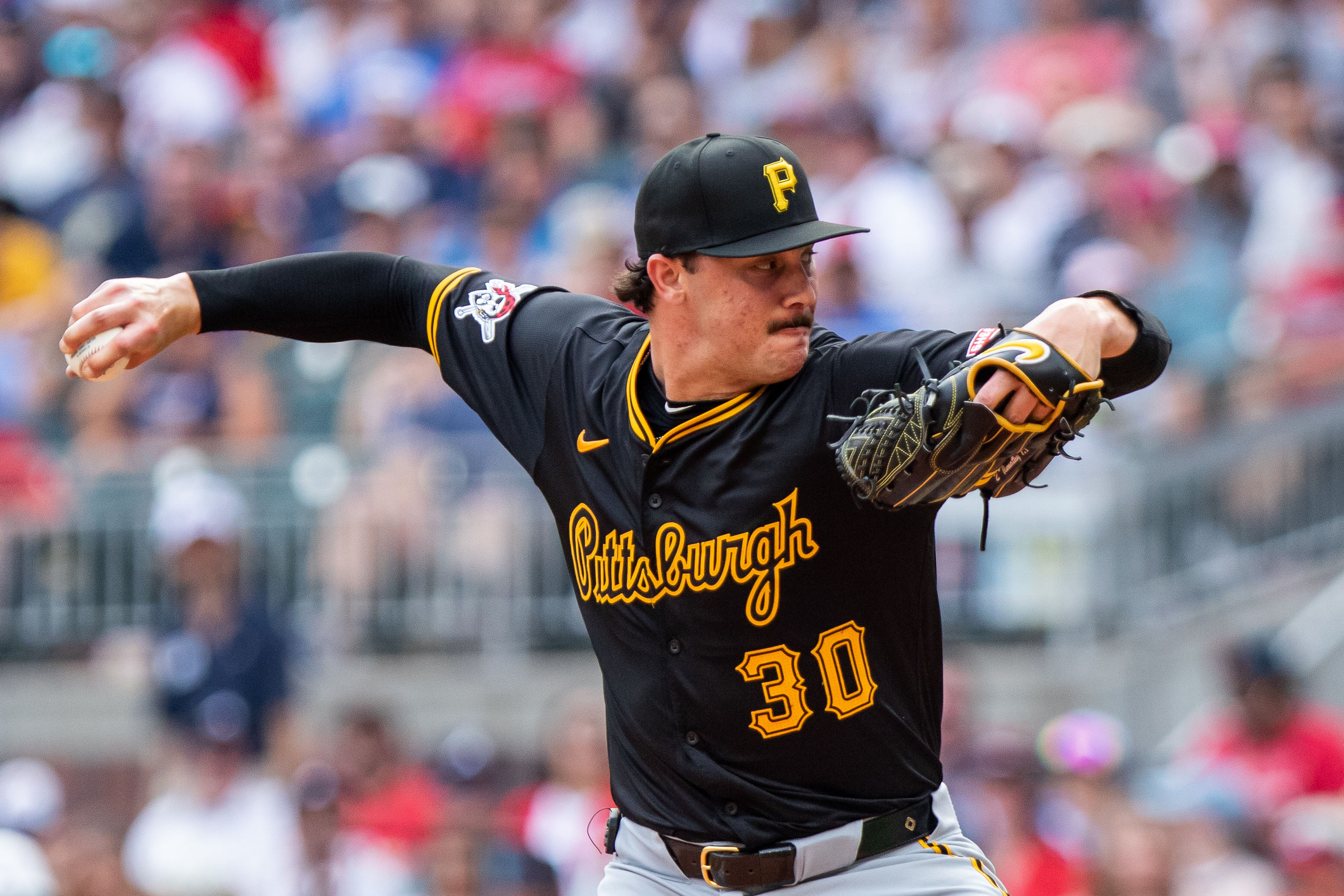 2023 MLB Draft top pick Paul Skenes has been unusual in making it to MLB by the following season. (Photo Credit: Jordan Godfree-USA TODAY Sports)