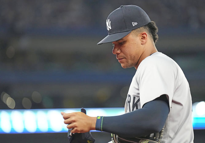 "The energy is still up, we're still believing and grinding every day" - Juan Soto opens up on how Yankees are weathering their current slump