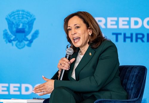 Vice President Kamala Harris is a huge Golden State Warriors fan (Photo: IMAGN)